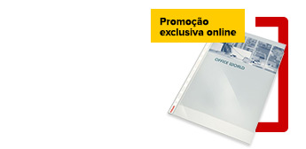 25% Desconto<br>Pack 100 bolsas de catálogo Esselte