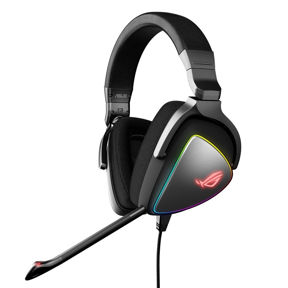 ASUS Auscultadores Gaming ROG Delta, com Microfone, Preto