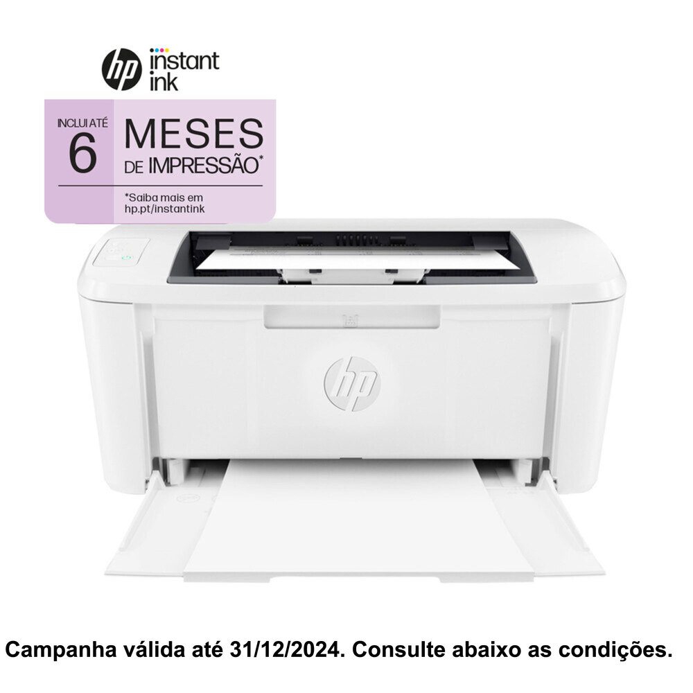 HP Impressora Monocromática Laser Laserjet M110WE, A4, Wi-Fi