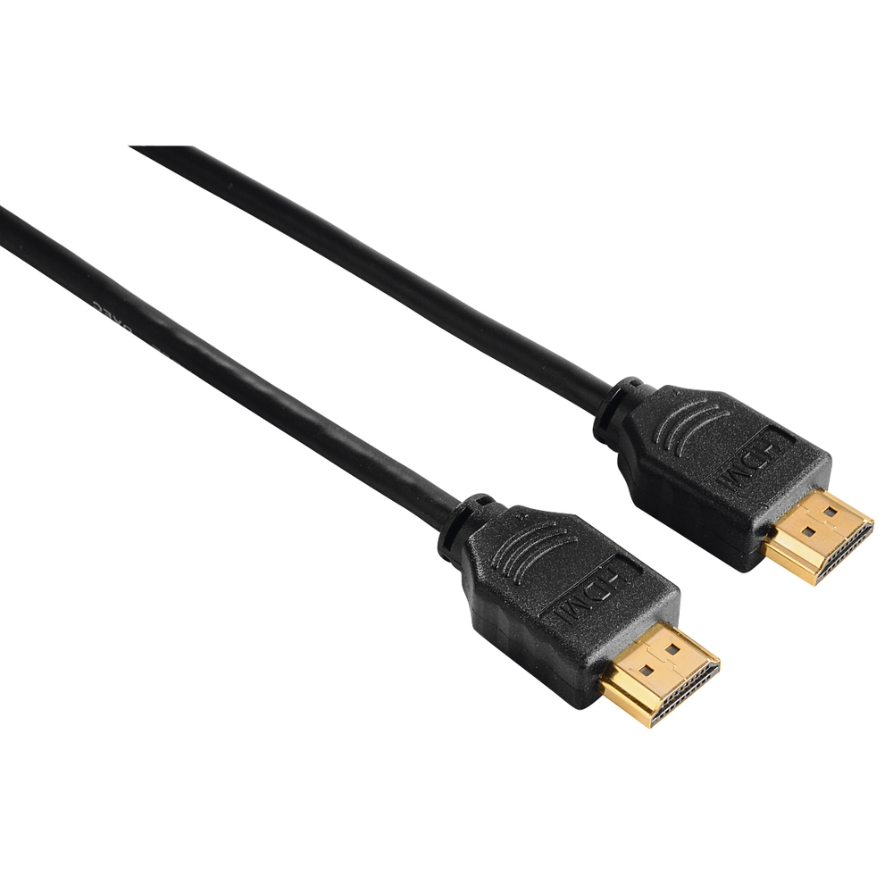 hama Cabo Vídeo HDMI (M) - HDMI (M) com Ethernet,  4K, 1,5 m, Preto