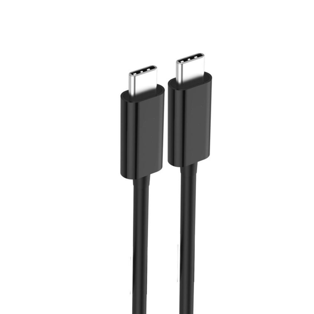 EWENT Cabo 2.0 USB-C Macho/USB-C Macho, 1,8 m, Preto