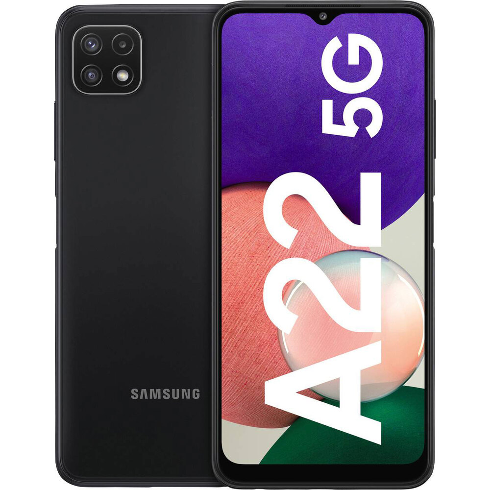 SAMSUNG Smartphone Galaxy A22, 5G, 6,6”, 128 GB ROM, Preto