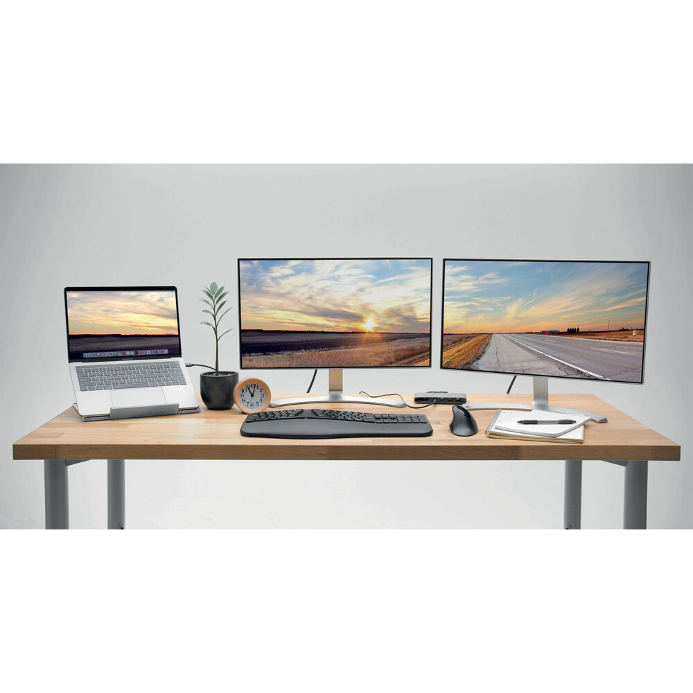 KENSINGTON Teclado Pro Fit®, Ergonómico, Sem Fio, Preto 744186 em