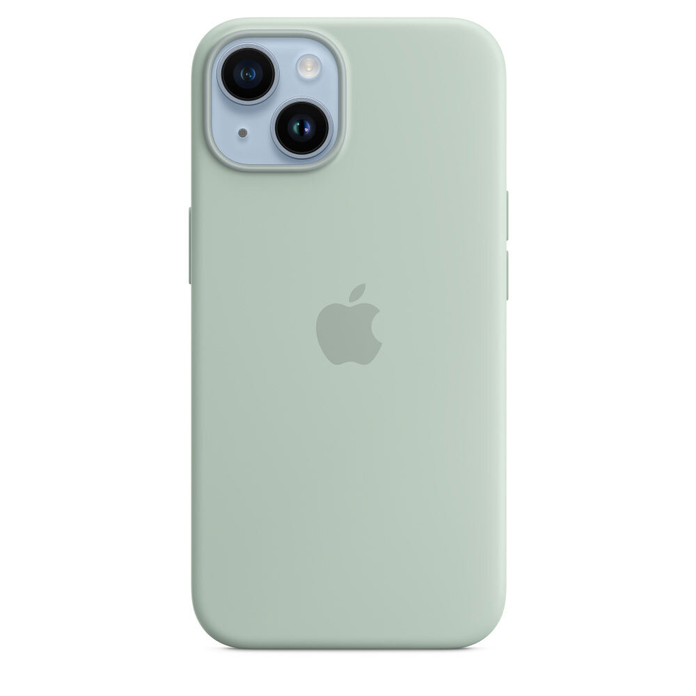 APPLE Capa de Silicone para iPhone 14 Plus com MagSafe, Suculenta