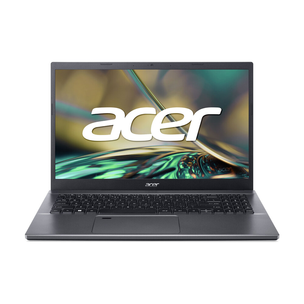 Acer Portátil Aspire 5 A515-57-56B8, 15.6'',  Intel Core i5-1235U 10-Core, 4GB+4GB DDR4 RAM, 256 GB SSD ROM, Cinzento