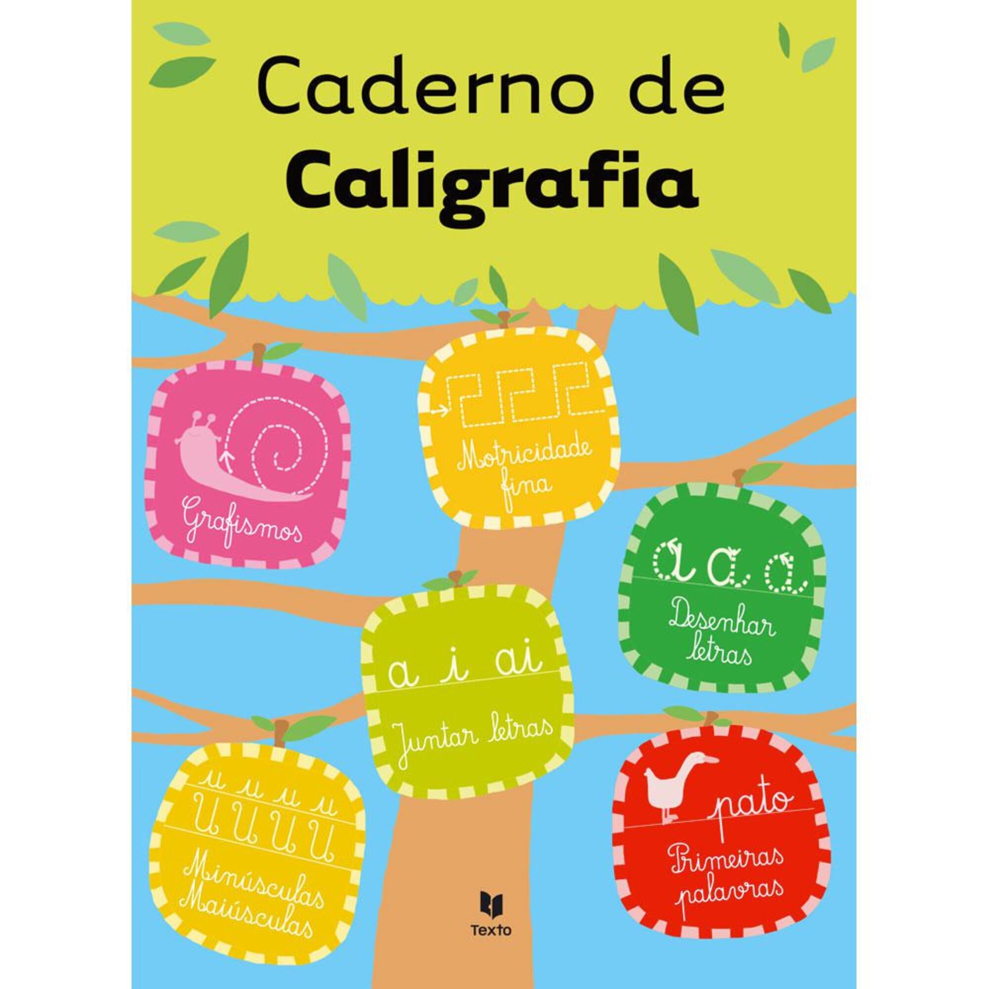 Manuel J. E. Santo Ferrão Caderno de Caligrafia, 1.º ao 4.º Ano