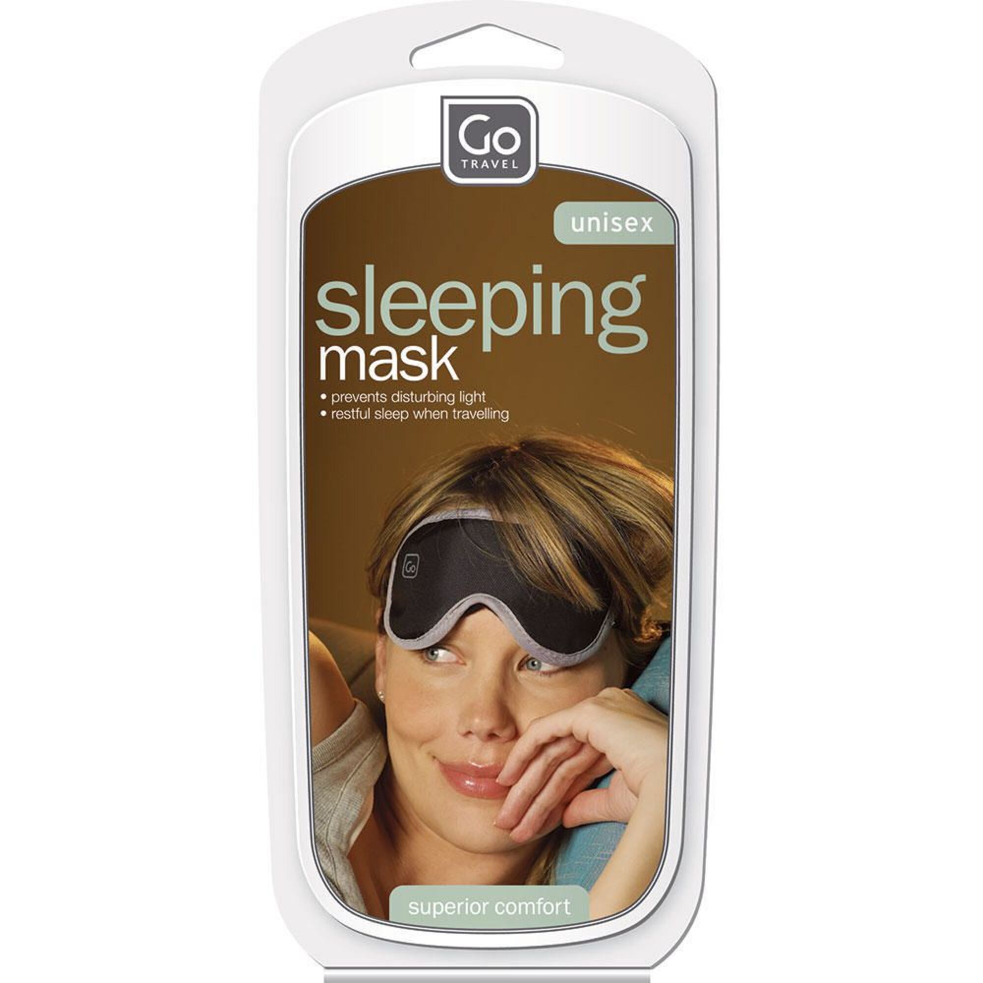 Máscara para Dormir Nightshade, Preto