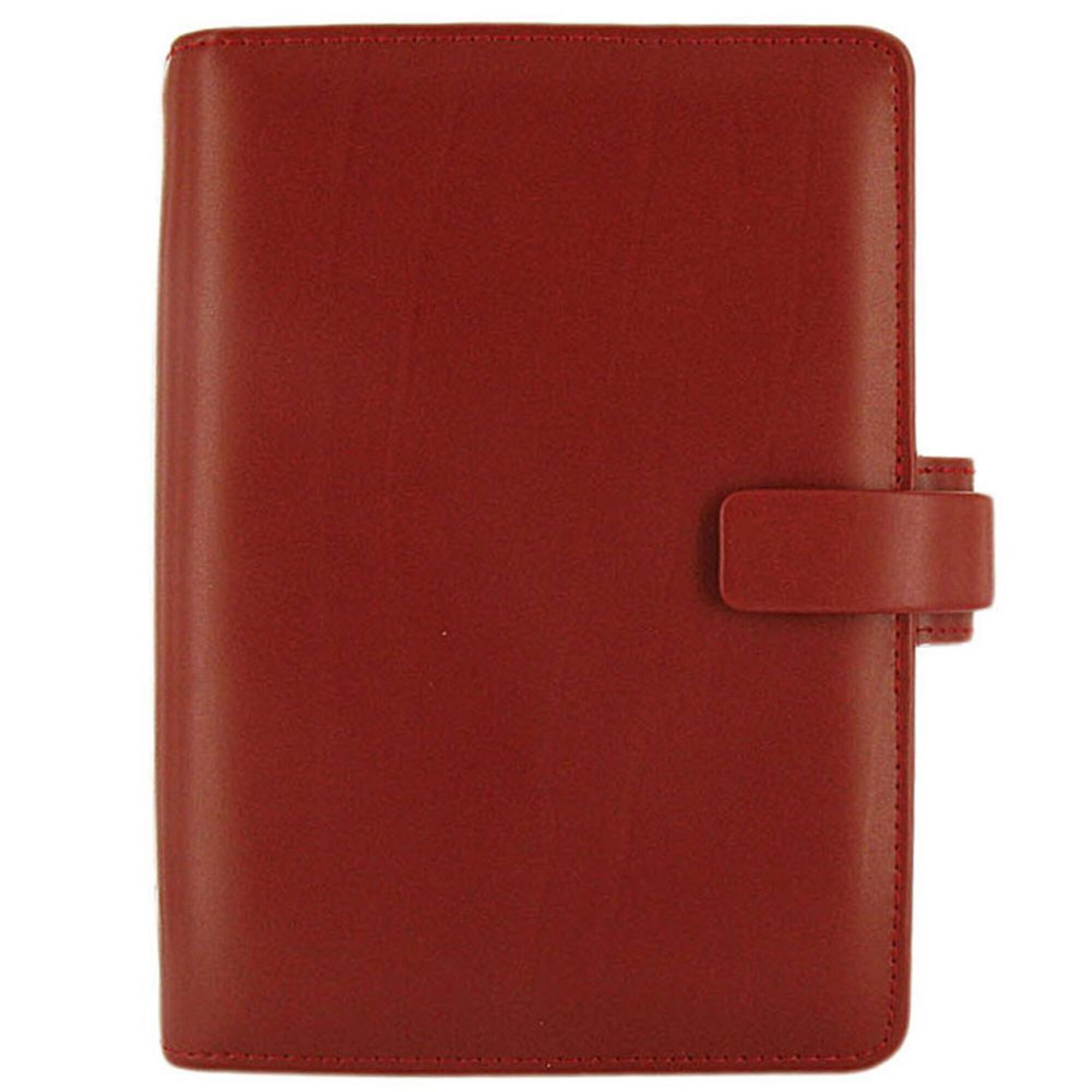 Organizador Personalizável Metropol, Couro Natural, Vermelho