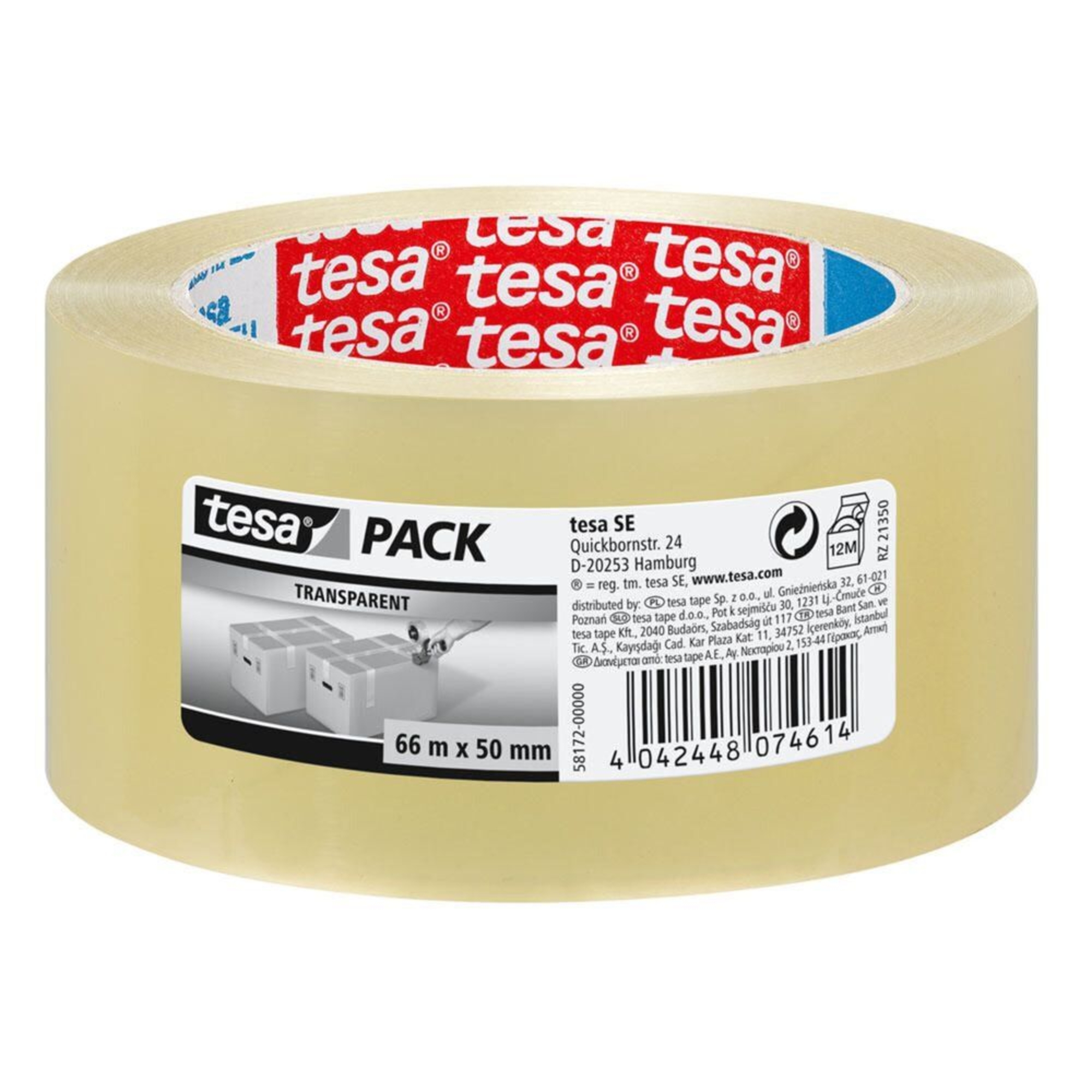 Ragasztószalag Tesapack? Eco & Strong 66 M X 50 Mm, Zöld  Nyomtatott Tesa Pp 58156 Bb7c 2 Big