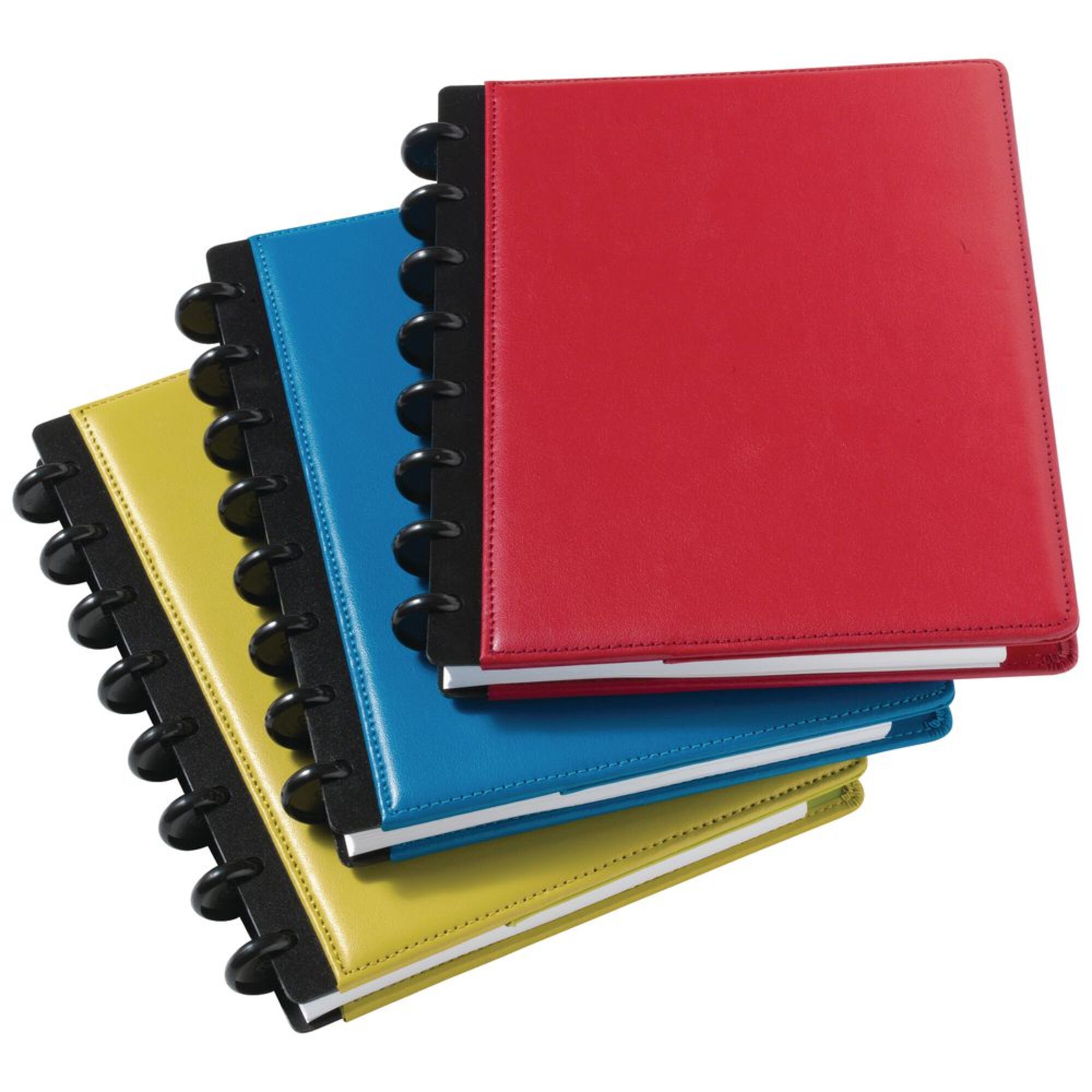 M by Staples ARC Caderno Inteligente, A5, 60 Folhas, Pautado, 100 g/m², Capa em Pele, Azul