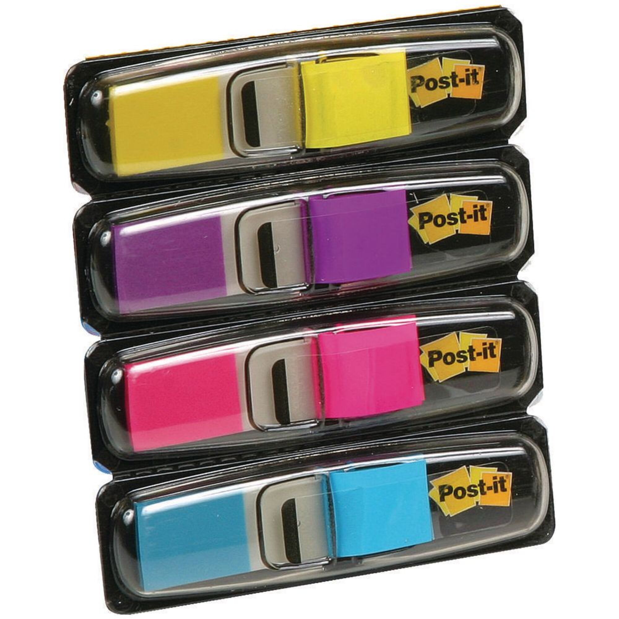 Post It Separadores De índice Pequenos 119 X 431 Mm Cores Sortidas 4 Embalagens De 35 Com 2268