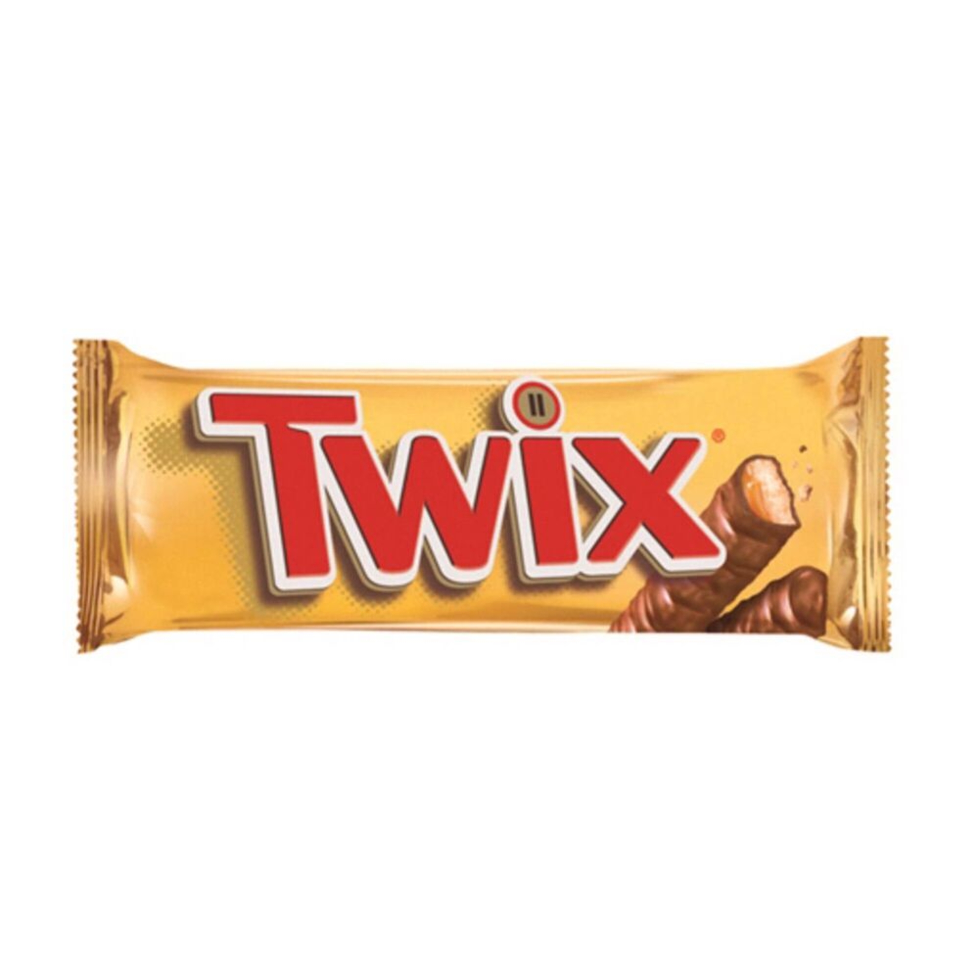 Twix Chocolate Single, Caramelo e Biscoito, 50 g