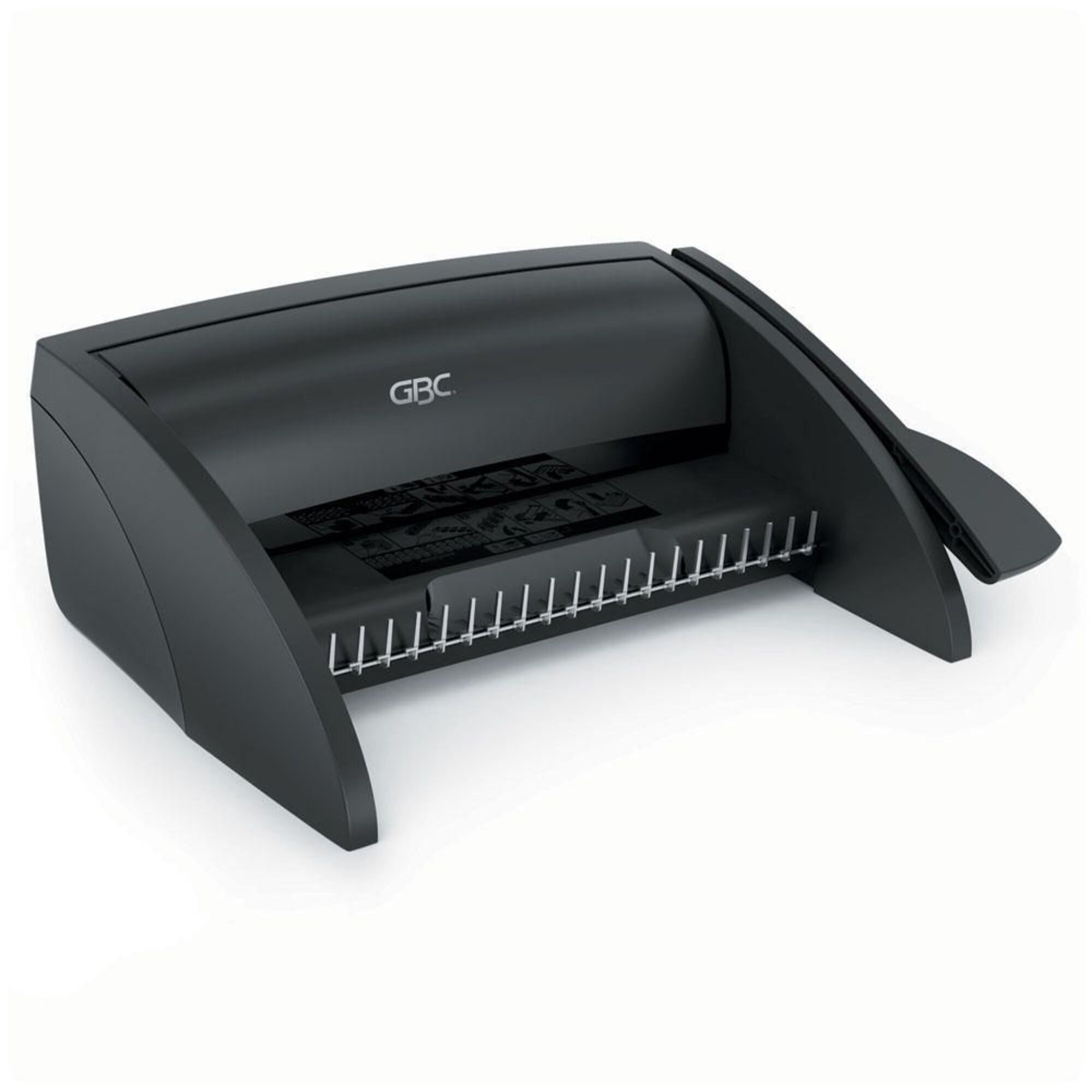 GBC Máquina de Encadernar Manual CombBind 100, Argolas Plásticas, 160
