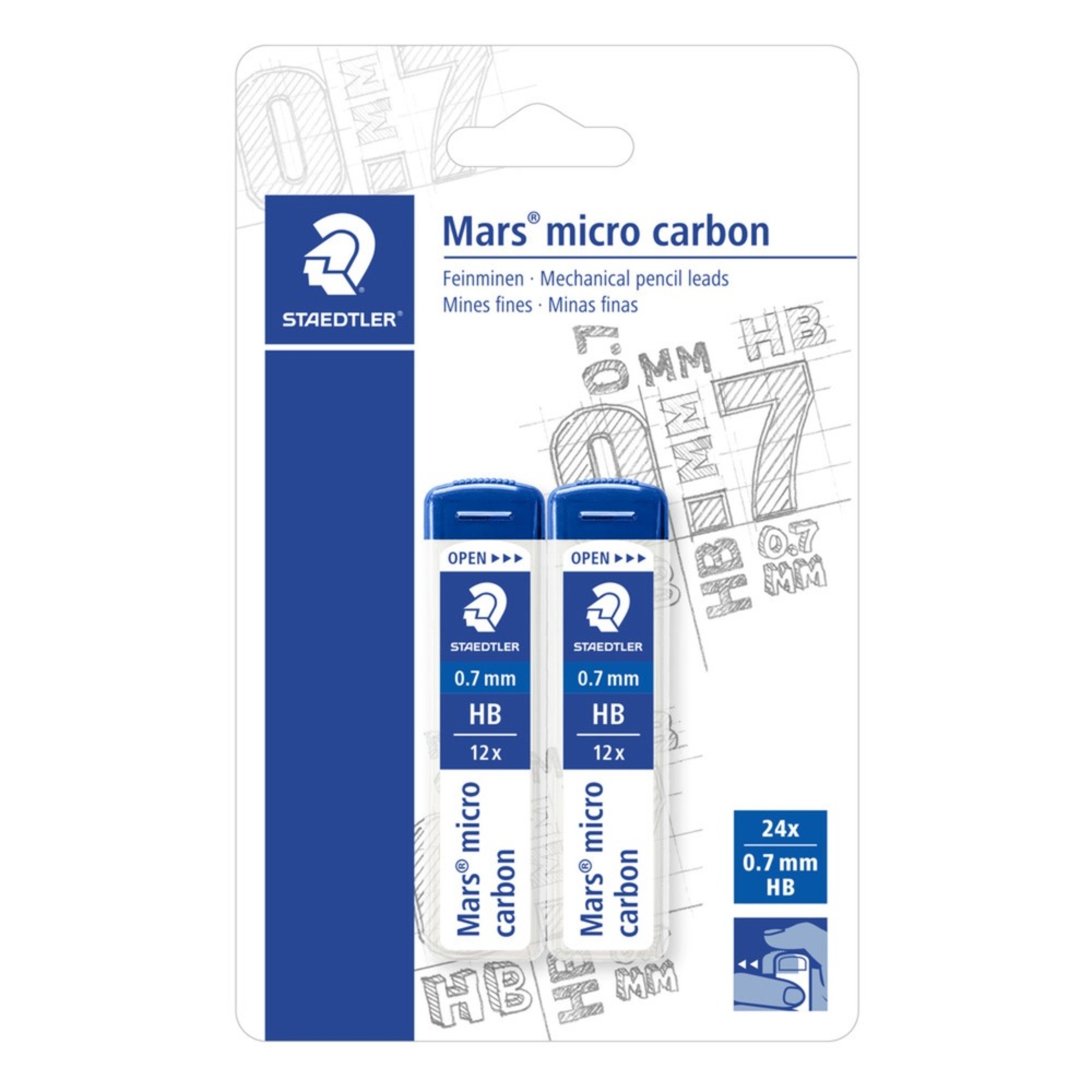Staedtler Mars Micro HB 0.7mm conf. da 12 astucci