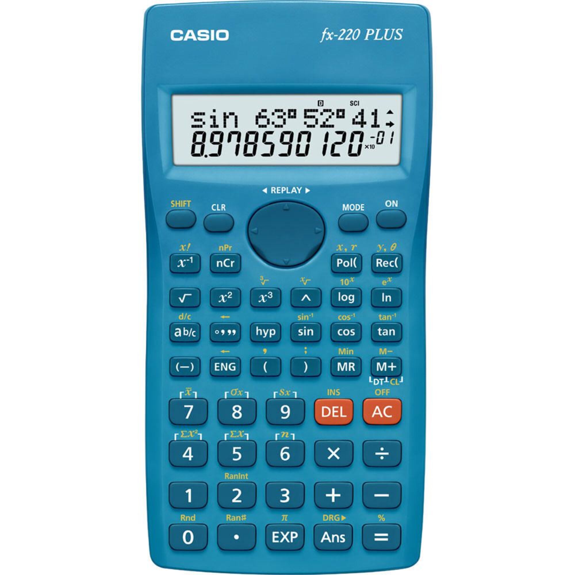 Calculadora casio notacao cientifica desabilitar