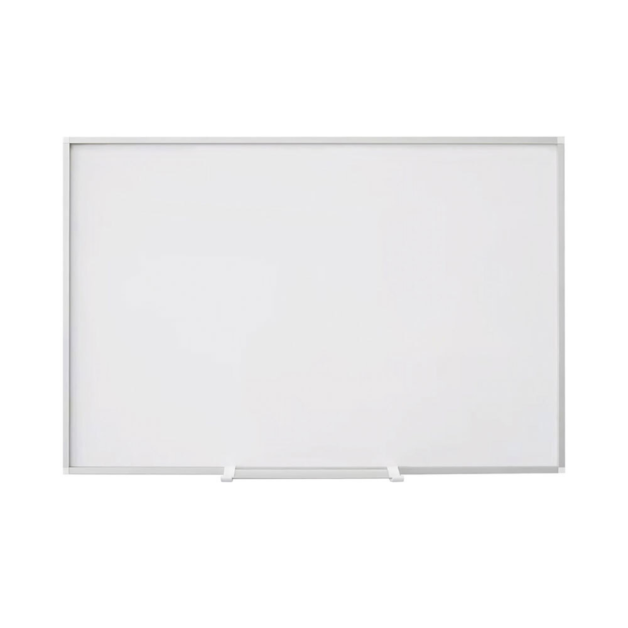Quadro branco Maya New Generation, magnético, superfície de aço lacado, moldura de alumínio cinzento, 900 x 600 mm