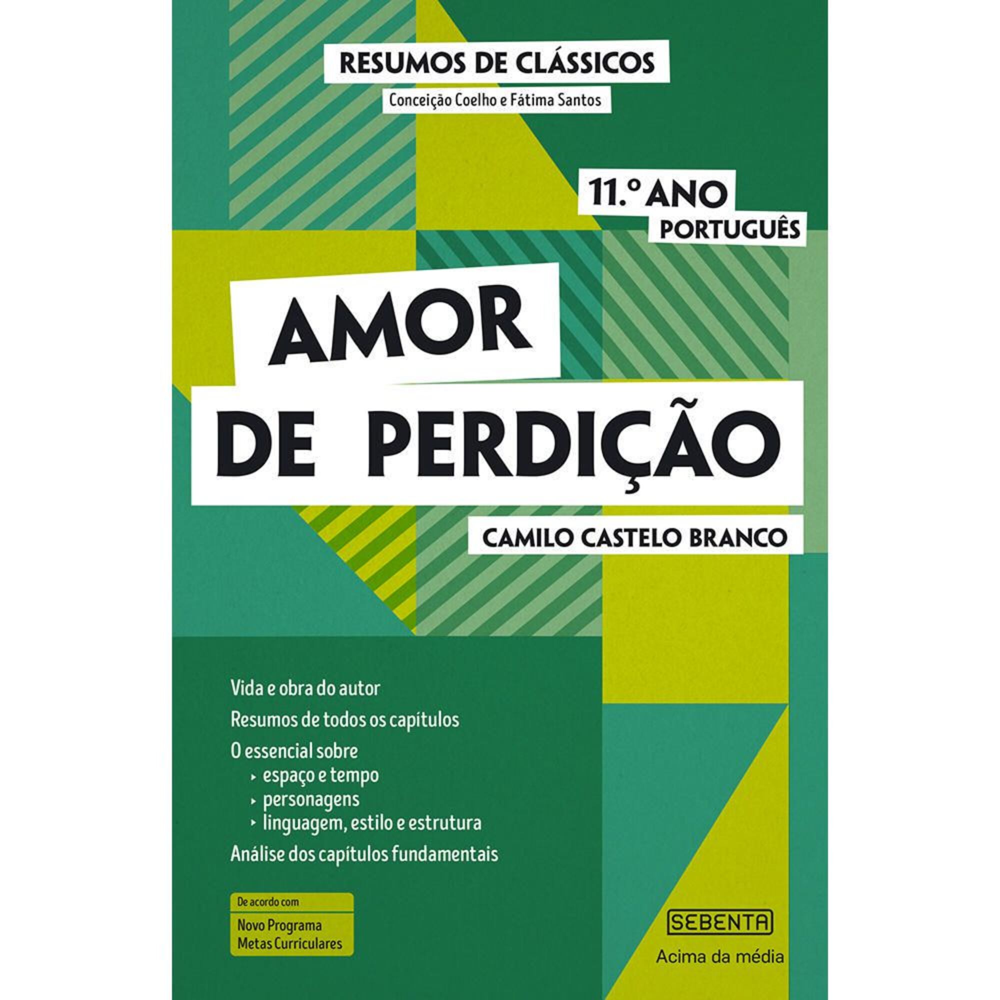 Livro Resumo “Amor de Perdição” de Camilo Castelo Branco – 11º Ano