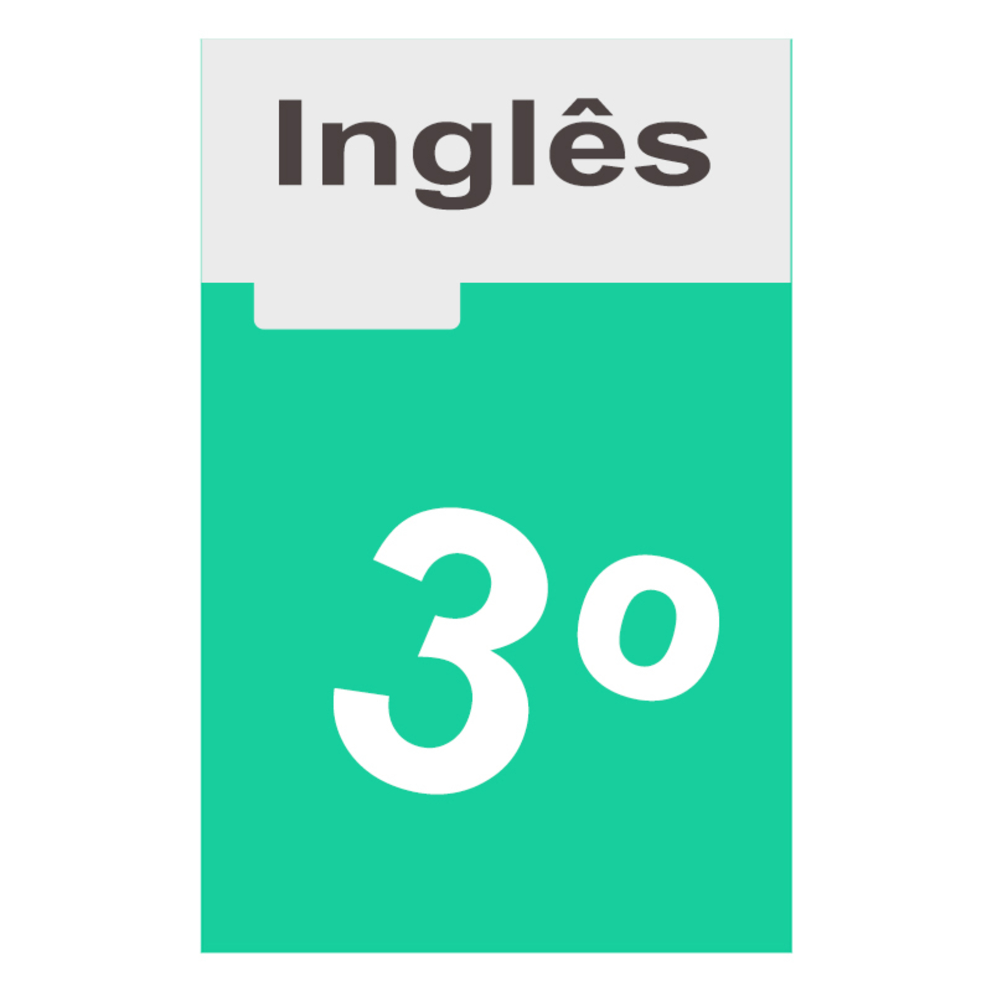 Caderno My English Corner! (Inglês; 3.º Ano)
