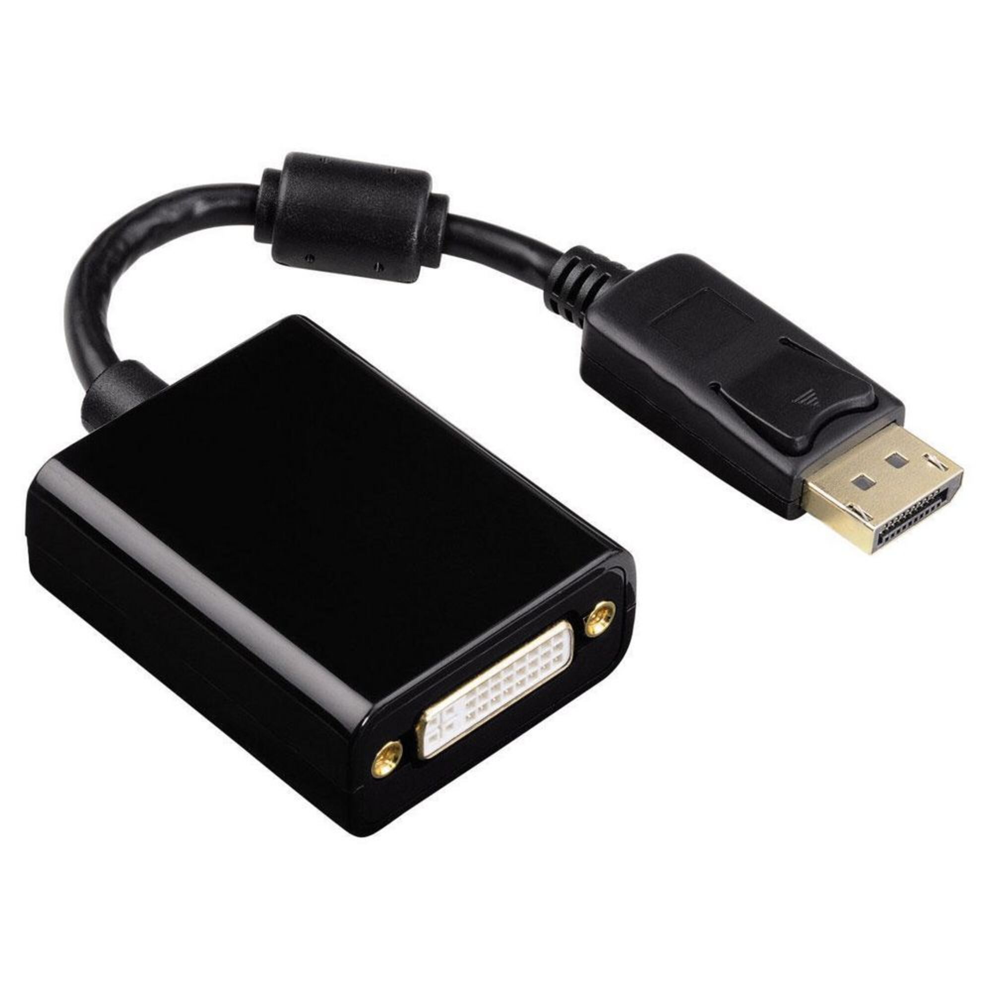 HAMA - Adaptador DisplayPort para DVI, Ultra HD, Preto Adaptador DisplayPort para DVI, Ultra HD, Preto