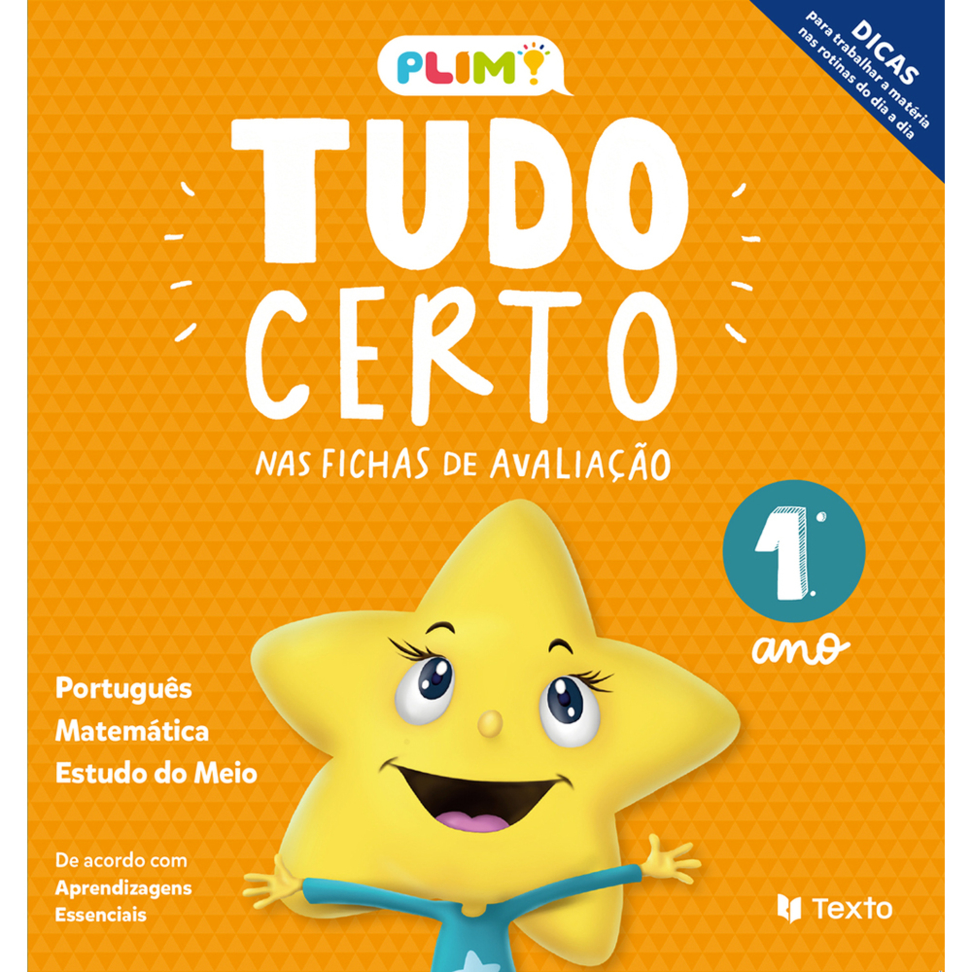 Livro ‘PLIM! Tudo Certo nas Fichas de Avaliação‘– 1º. Ano