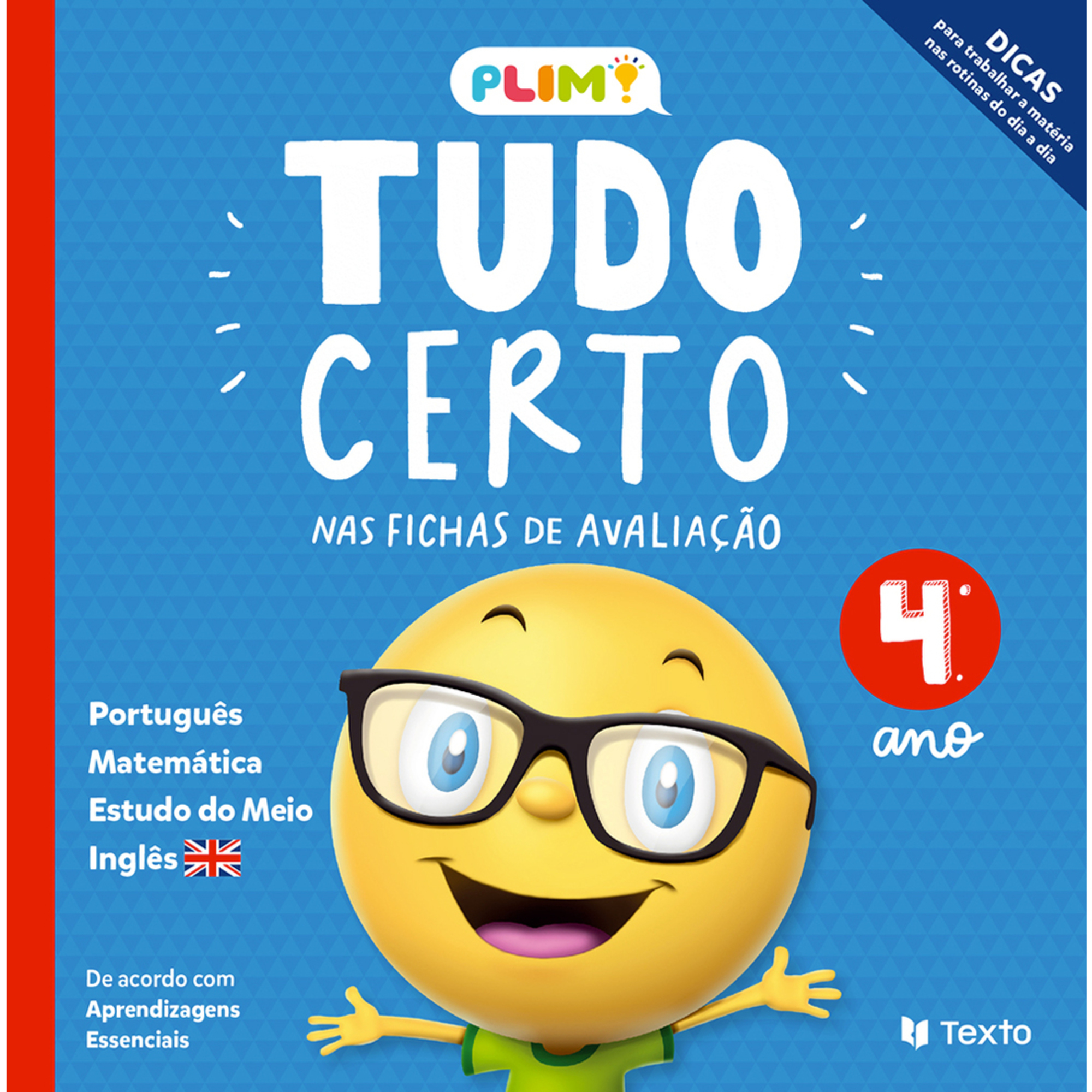 Livro ‘PLIM! Tudo Certo nas Fichas de Avaliação‘– 4º. Ano