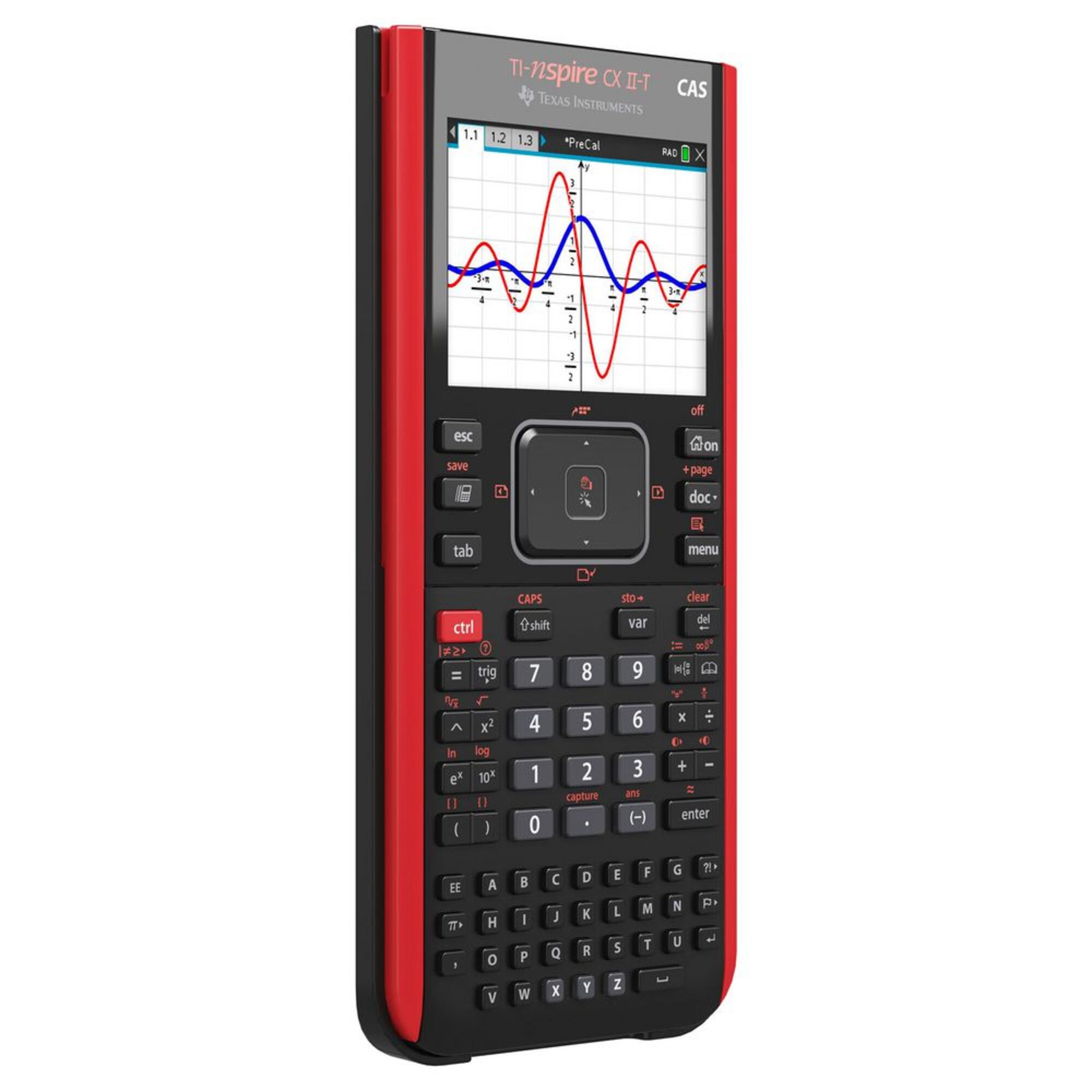 TEXAS INSTRUMENTS Calculadora Gráfica TI-Nspire™ CX II-T CAS, 3,2” 320 ...