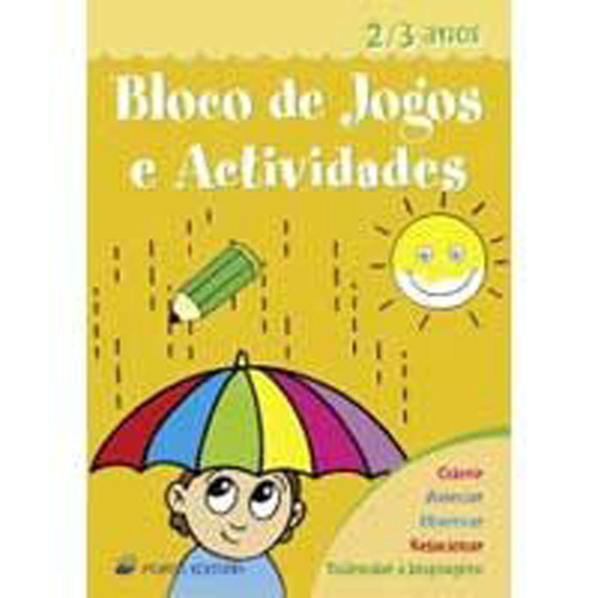 PORTO EDITORA Livro 'Bloco de Jogos e Actividades' - 2 a 3 Anos