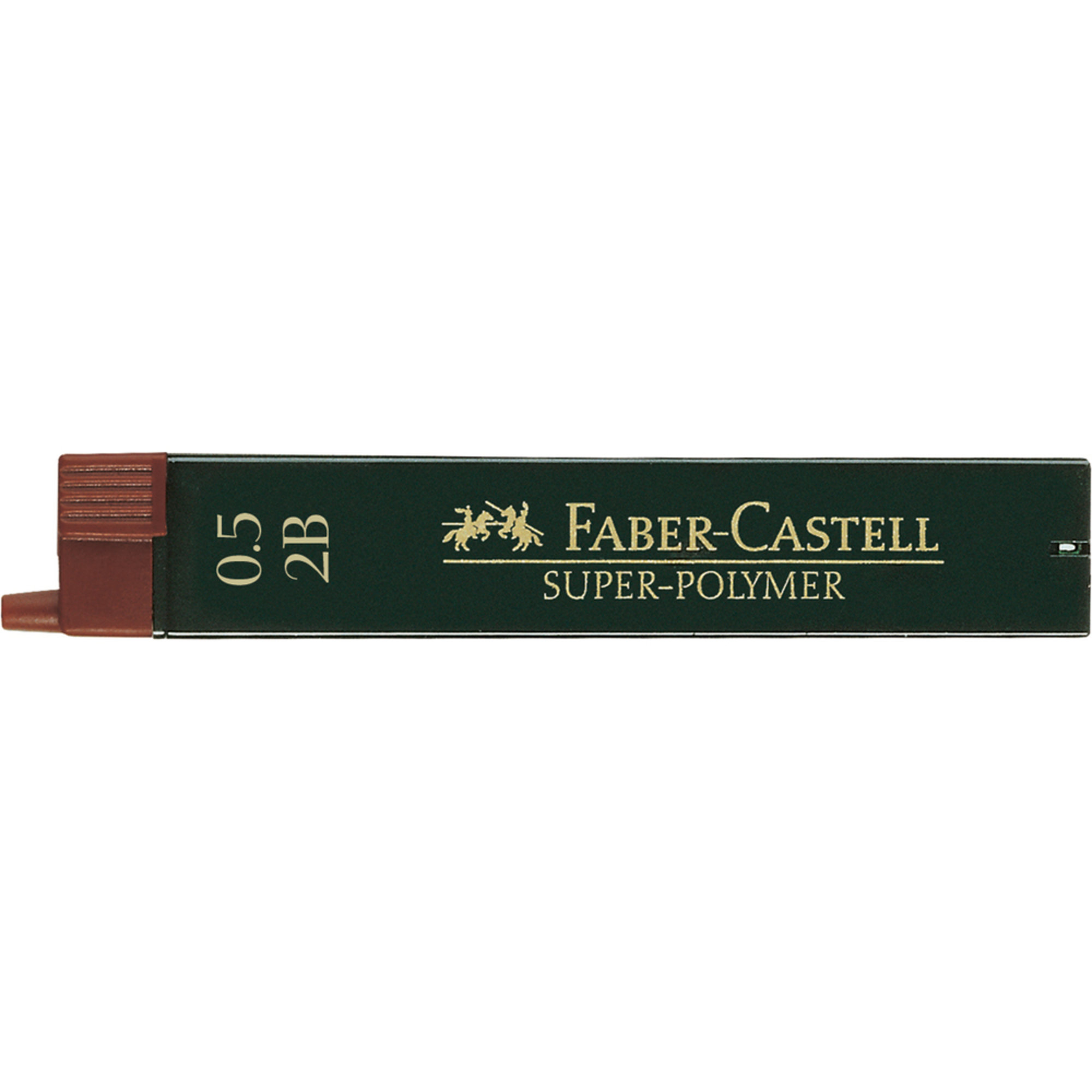 Faber Castell Minas Grafite 05 Mm 2b 12 Unidades 635805 Em Staplespt