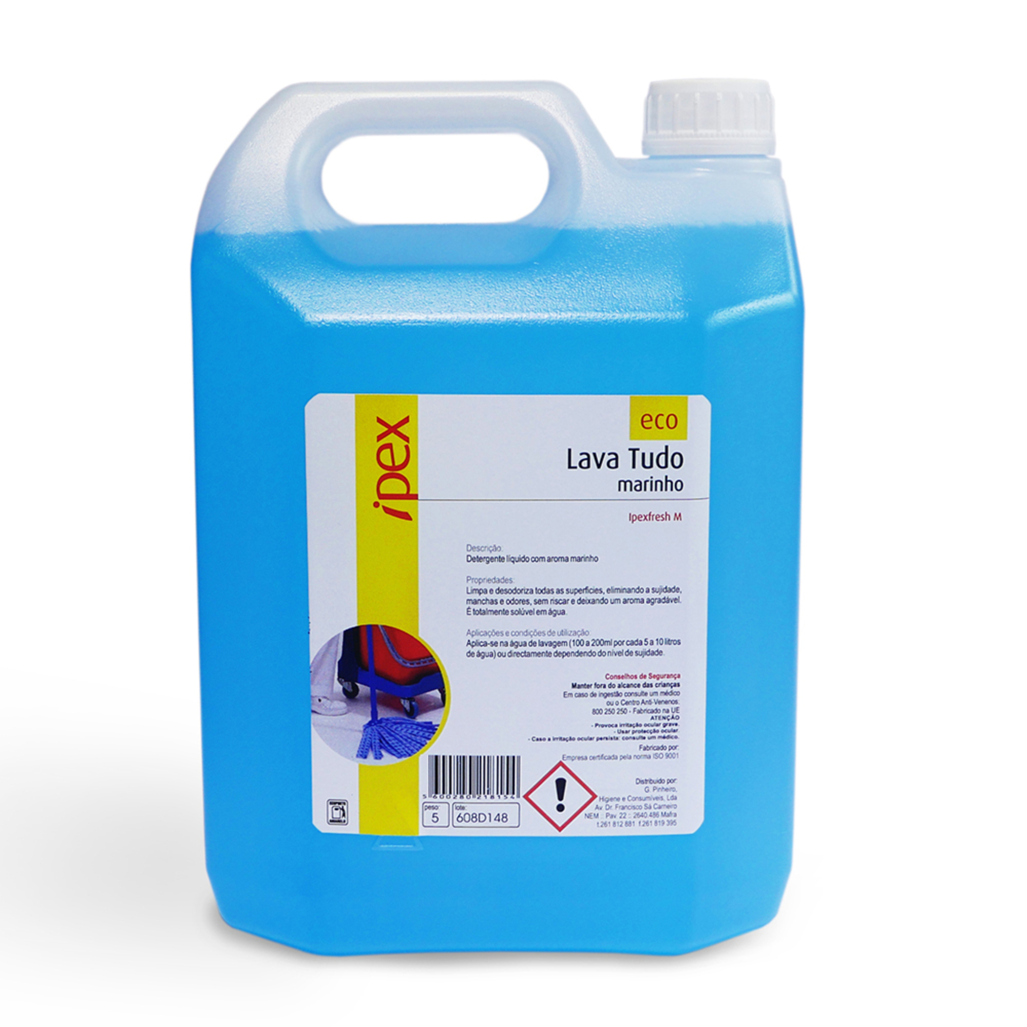 IPEX Detergente Multiusos Lava-Tudo, Marinho, 5 l