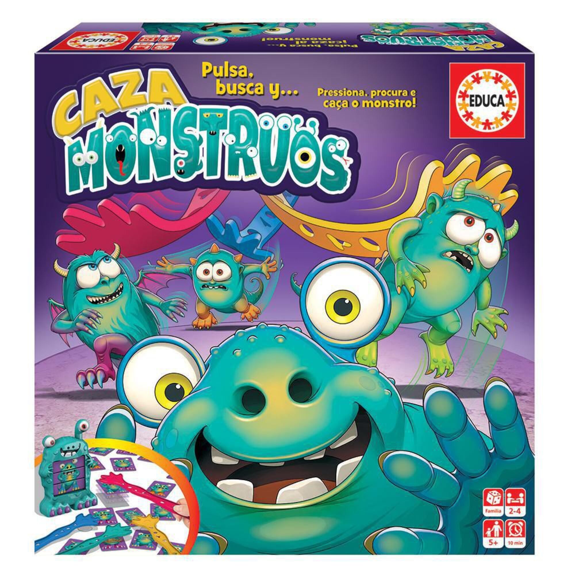 Jogo Caça aos Monstros, 5+ Anos