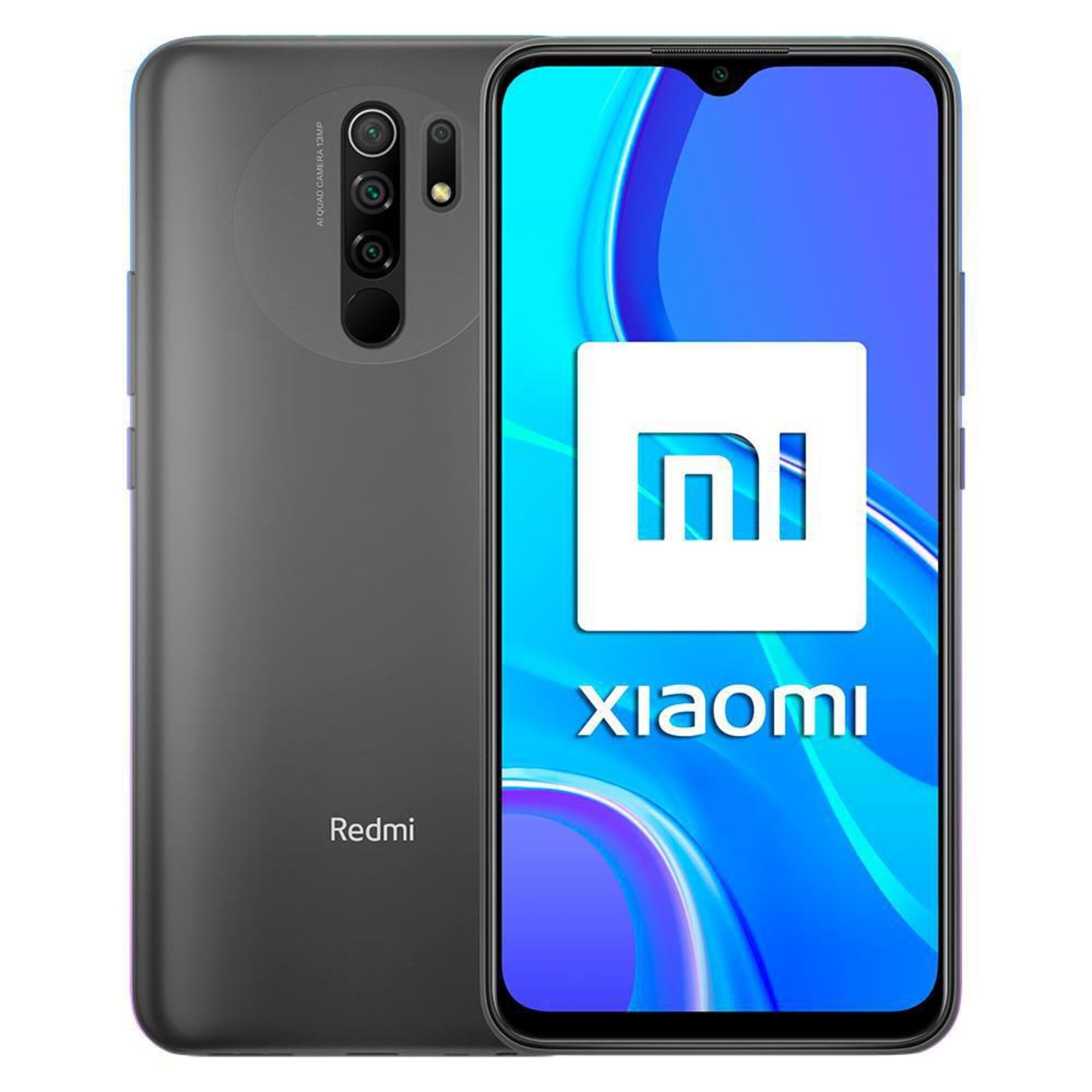 XIAOMI Smartphone Redmi 9, 6,53”, MTK Helio G80, 64 GB ROM, Cinzento ...