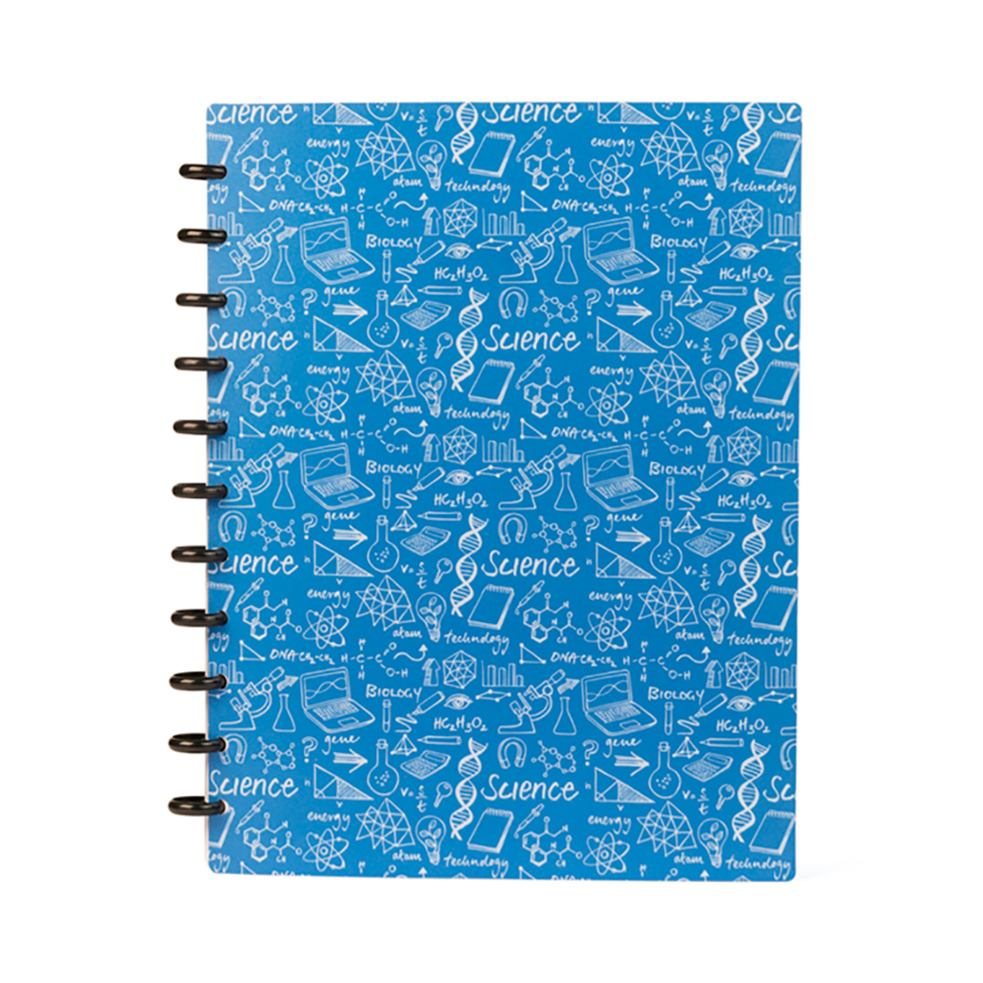 ARC Caderno Inteligente Science, A4, 60 Folhas, Capa em Polipropileno, Azul