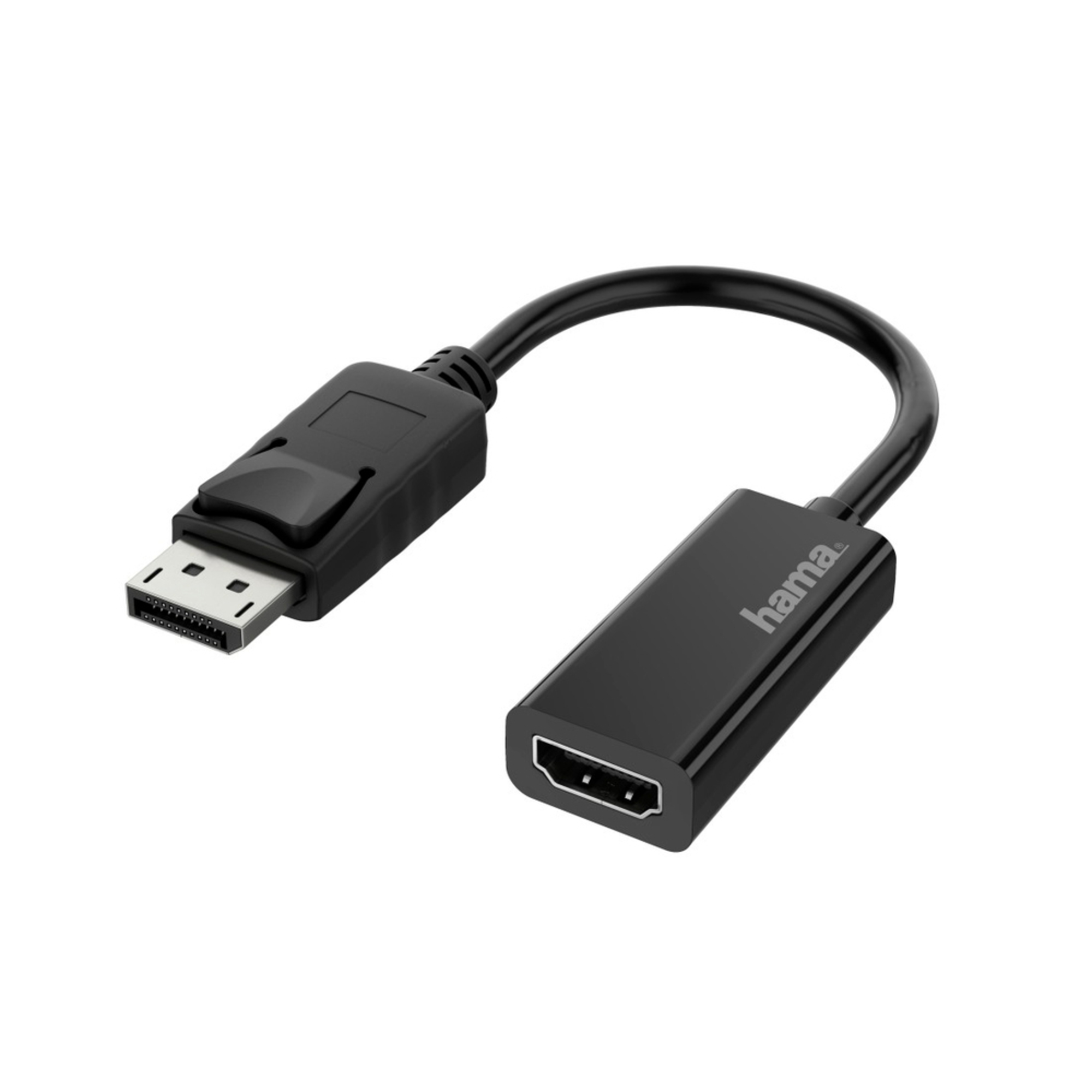 Adaptador Displayport-M - HDMI-F Ultra-HD 4K, Preto