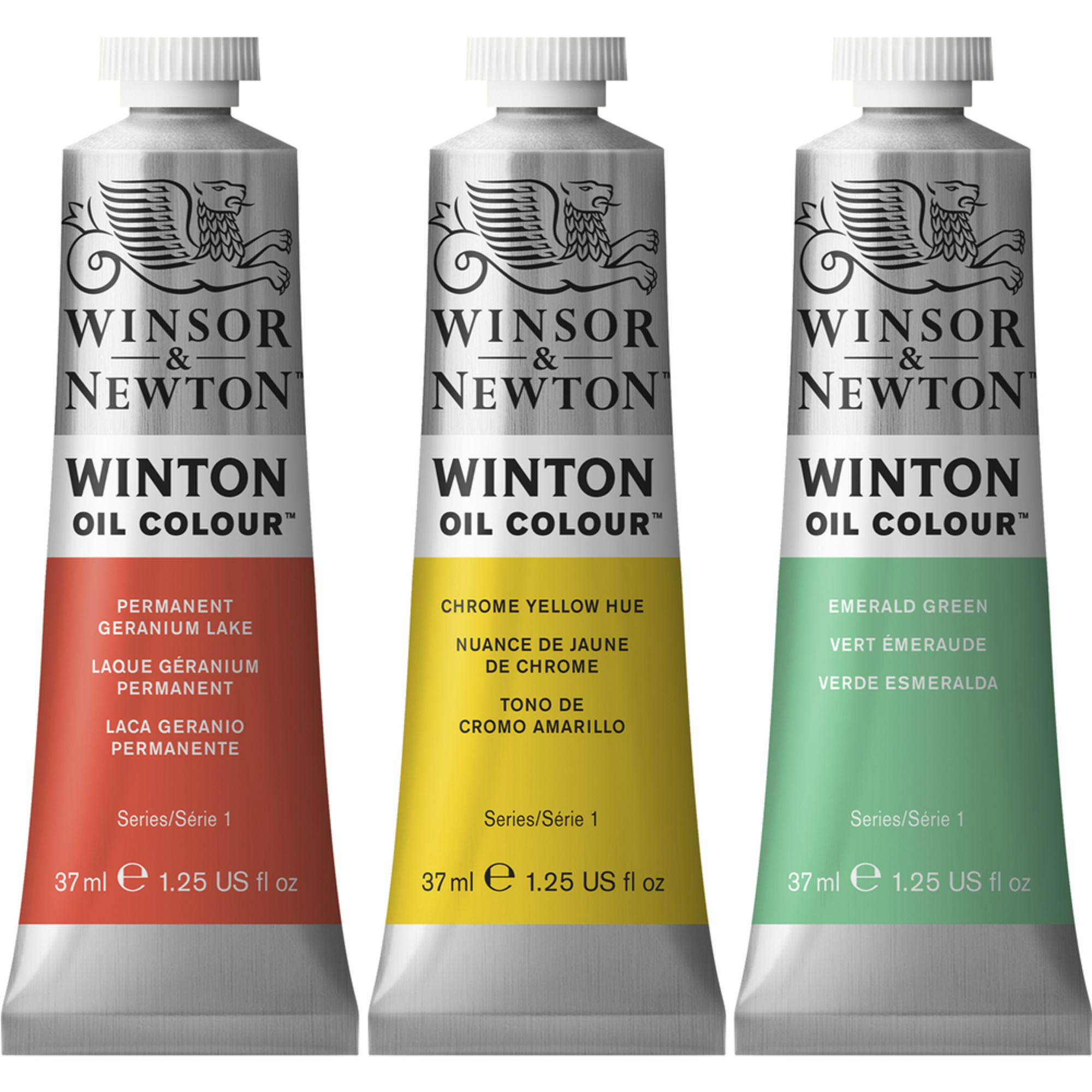 WINSOR  NEWTON Tinta de Óleo Winton, 37 ml, Verde Crómio (145)