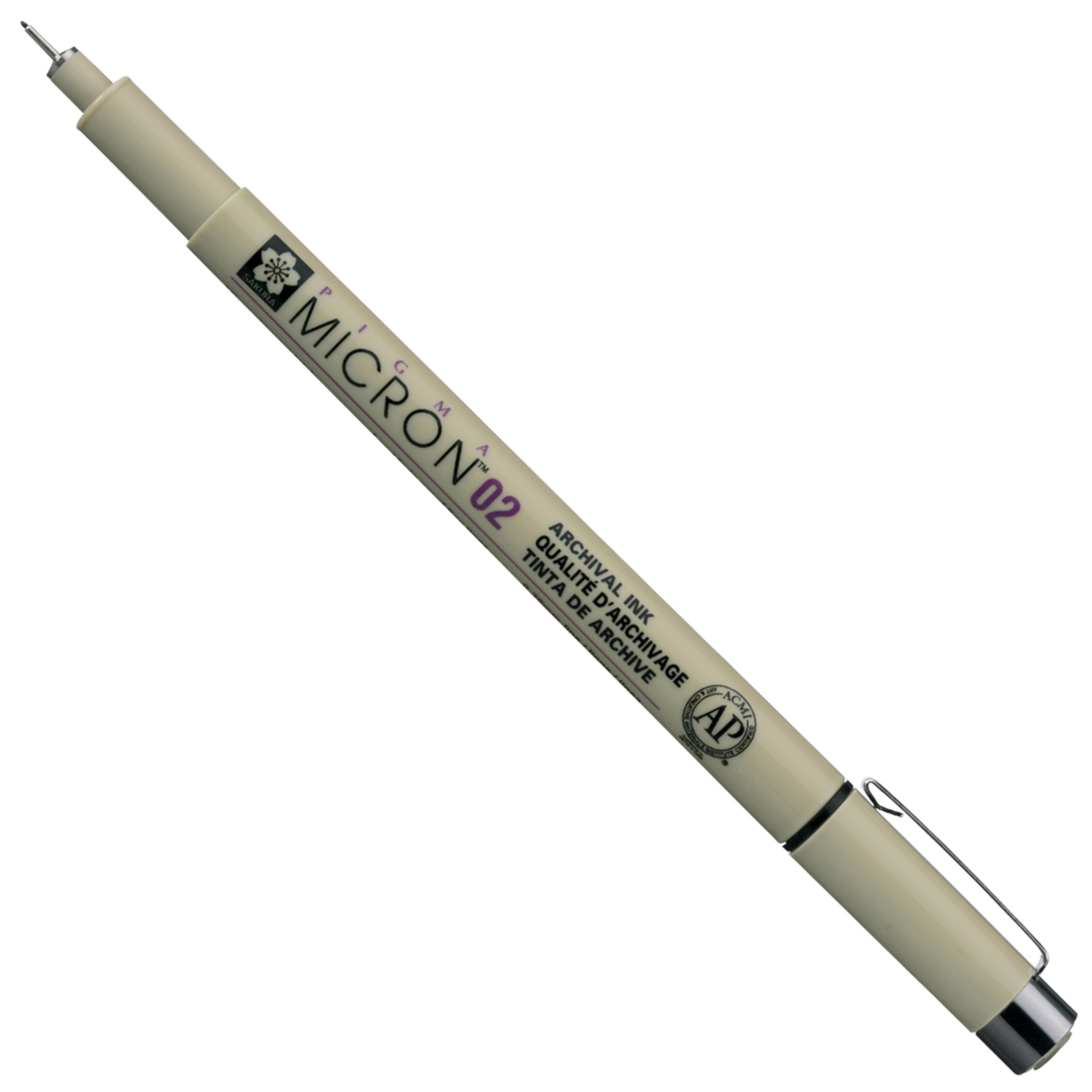 Marcador Permanente, Pigma Micron™, Ponta 0,3 mm, Tinta Preta
