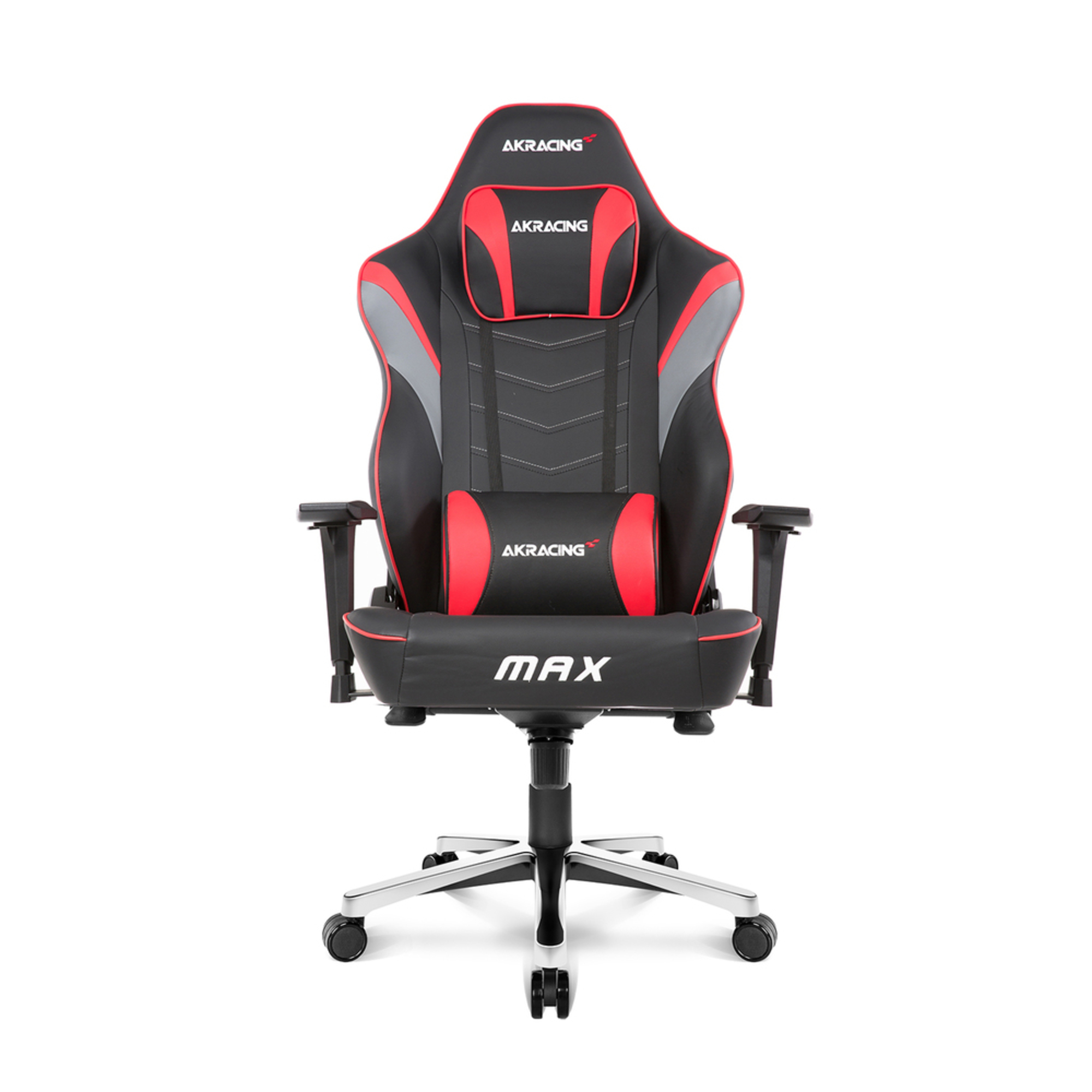 Cadeira Gaming Master Max Pv, Pele Sintética, Preto e Vermelho