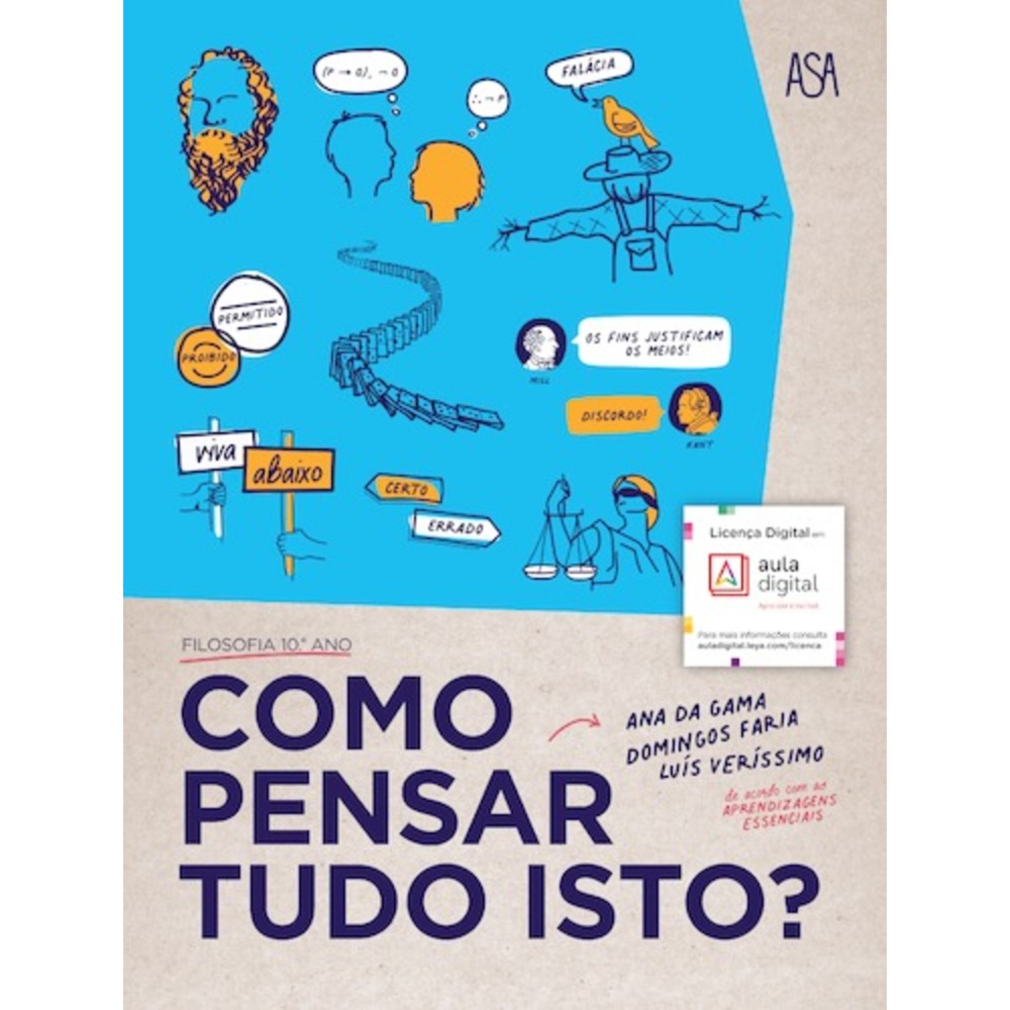 Manual Como pensar tudo isto? 10  Aluno Filosofia - 10.º ano
