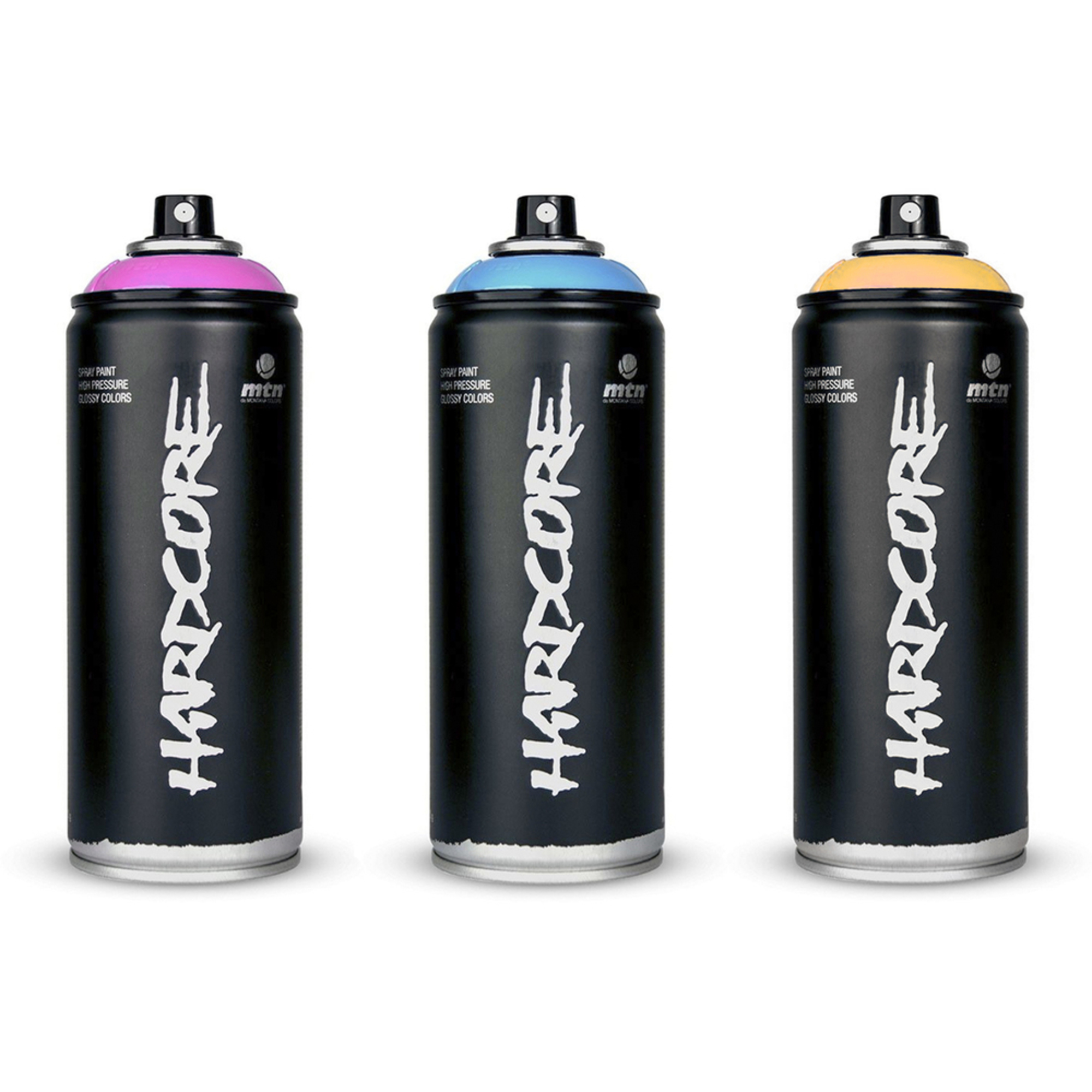Tinta em Spray Hardcore RV-74, 400 ml, Azul Brava
