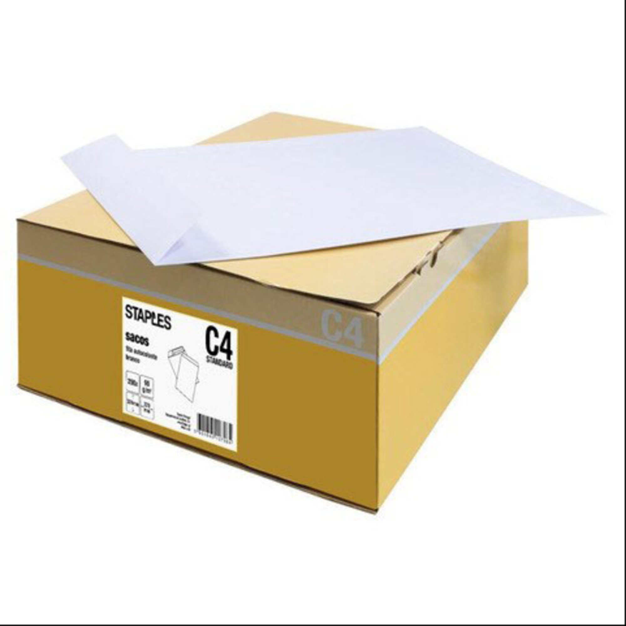 Staples Envelope Comercial, International C4, 324 x 229 mm, Retirar e
