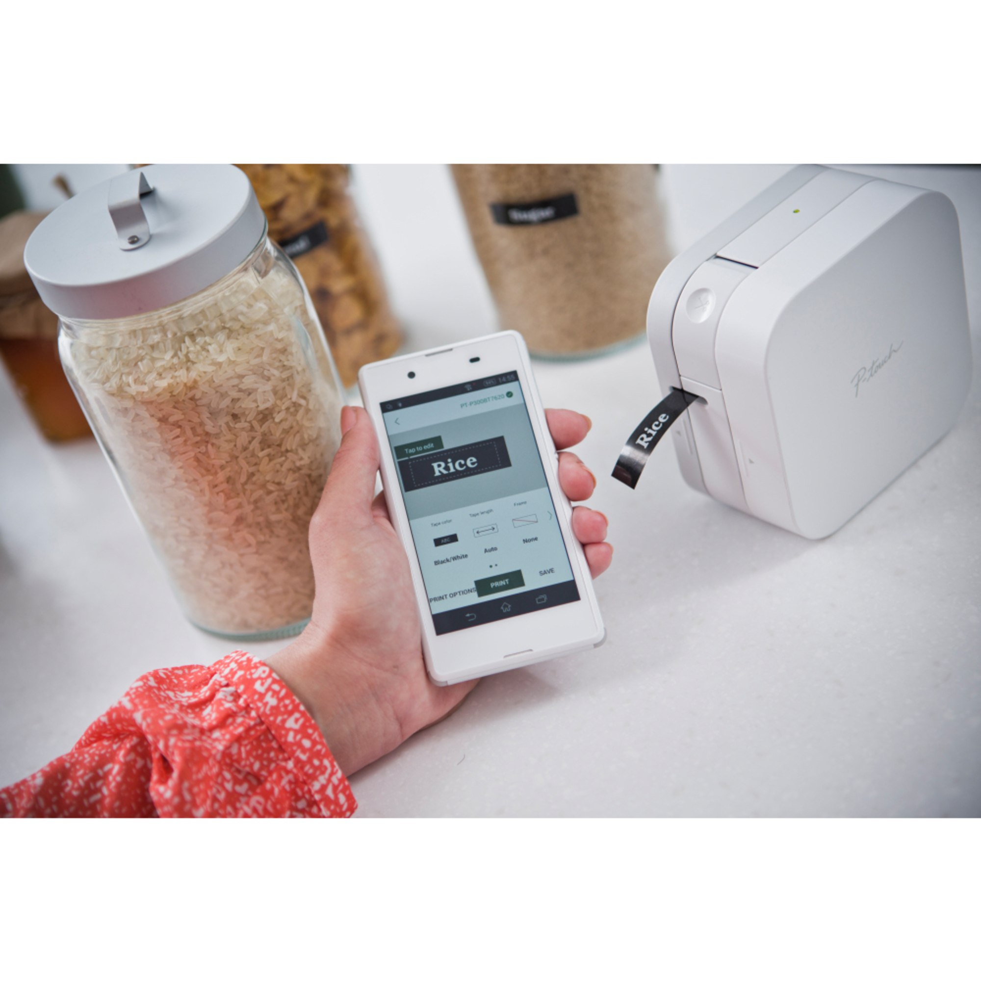 brother Máquina Etiquetadora Elétrica PT300BT Cube, Bluetooth