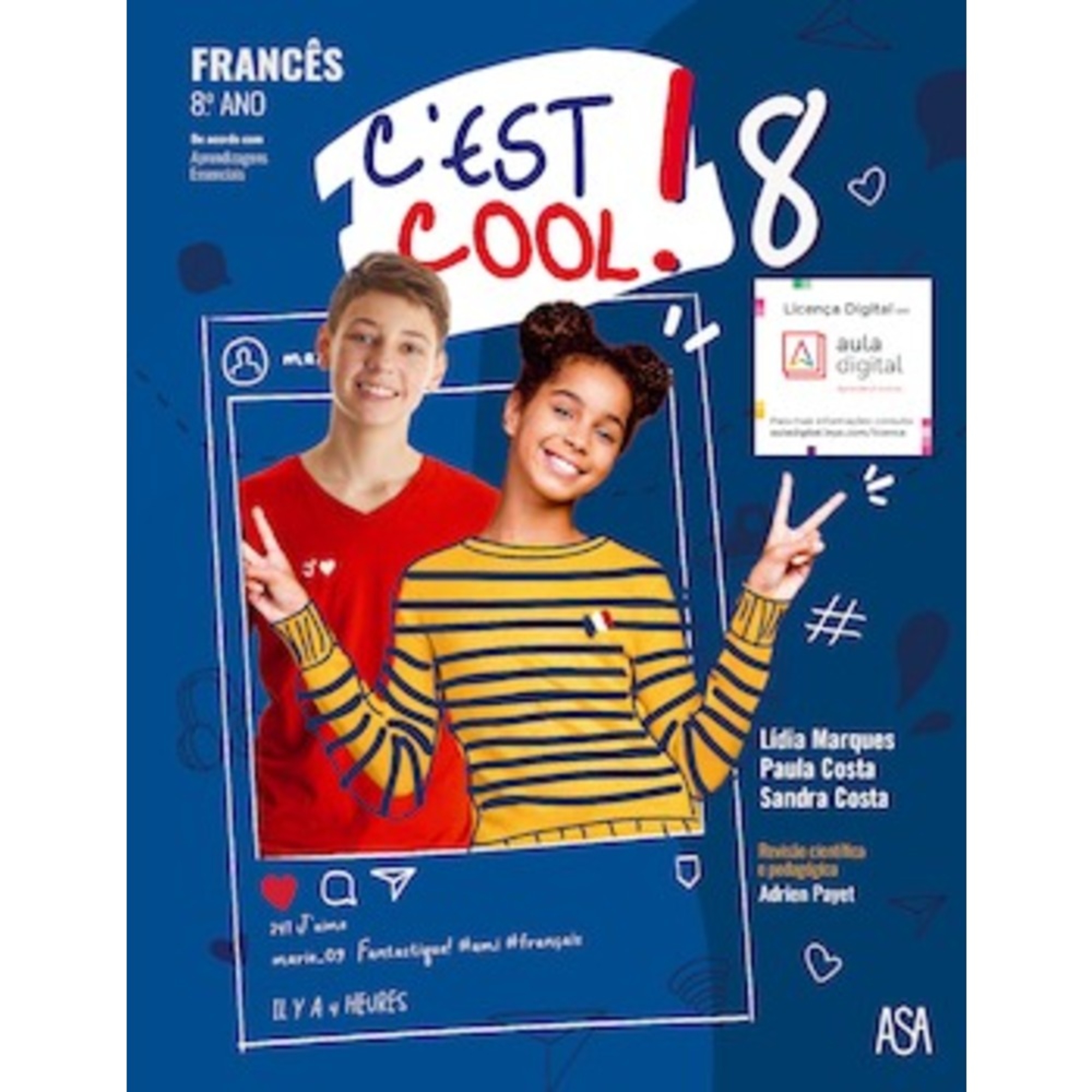 EDIÇÕES ASA C'est Cool! 8 - Manual de Francês (Francês; 8º ano)