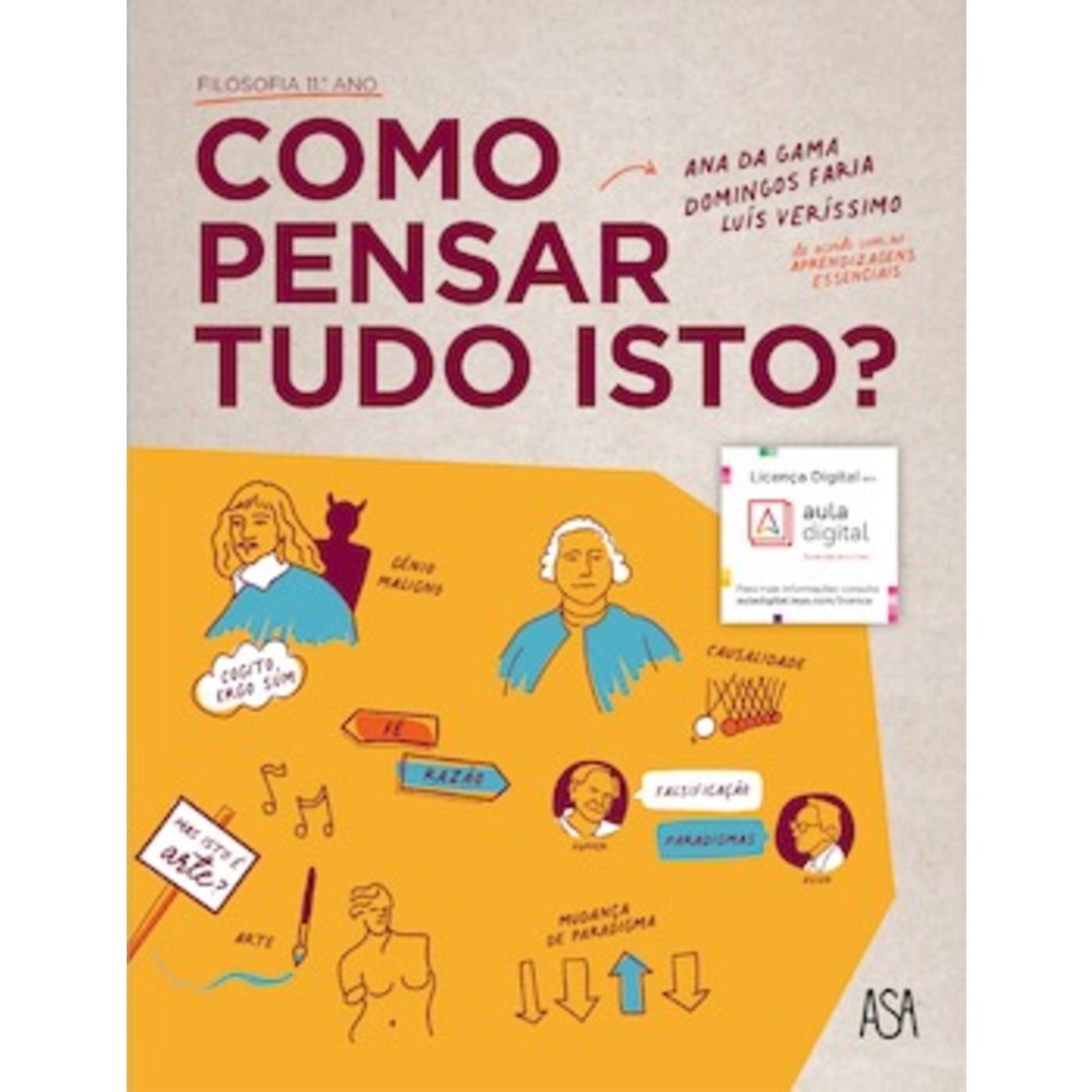EDIÇÕES ASA Como Pensar Tudo Isto? 11 - Manual de Filosofia (Filosofia; 11º Ano)