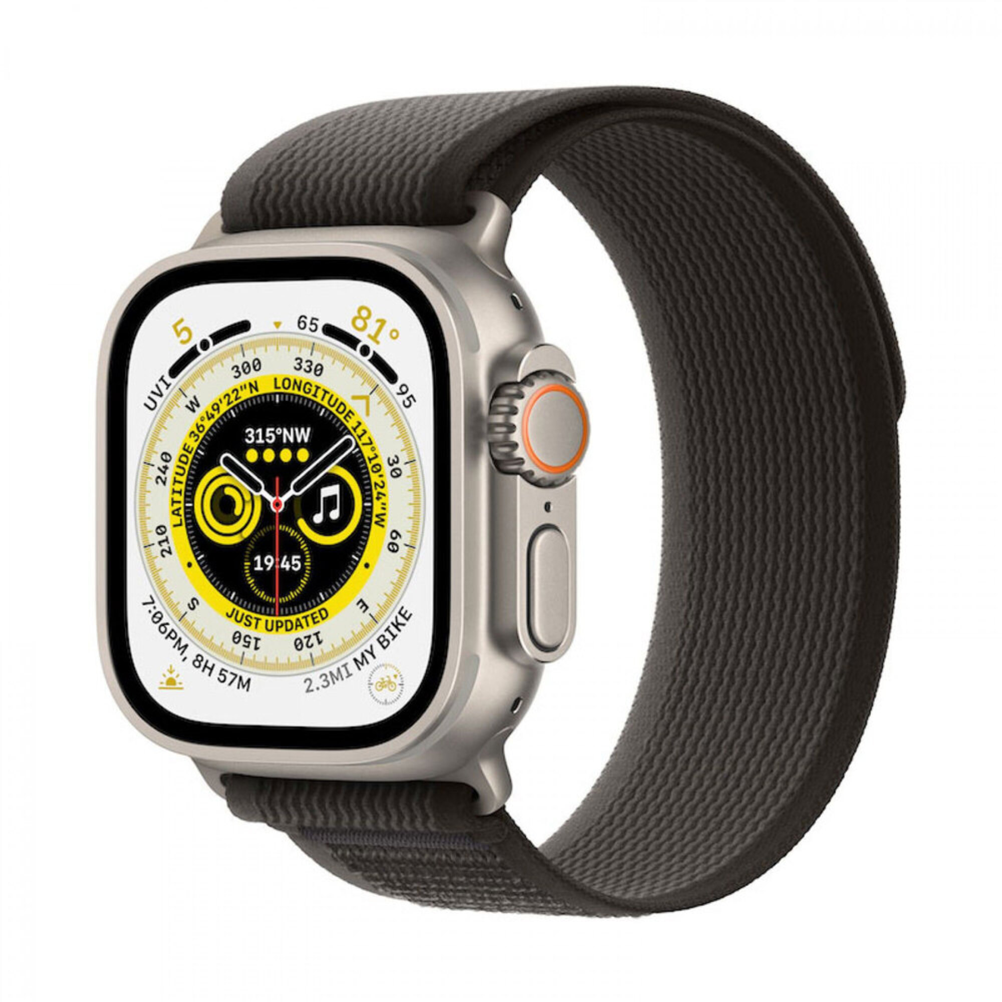 APPLE Smartwatch Watch Ultra GPS + Cellular, 49 mm, Caixa em Titânio