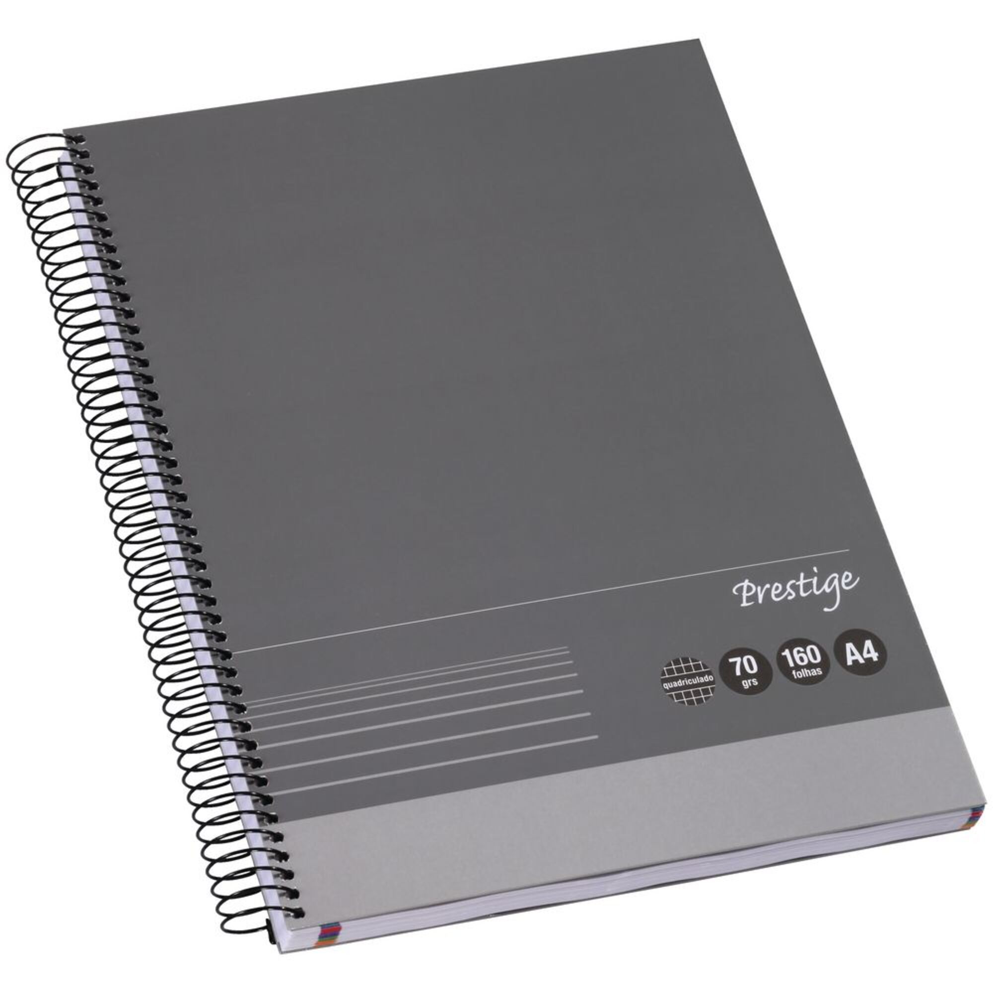 Staples Caderno com Espiral, A5, 7 x 7 mm, 40 Folhas, Quadriculado