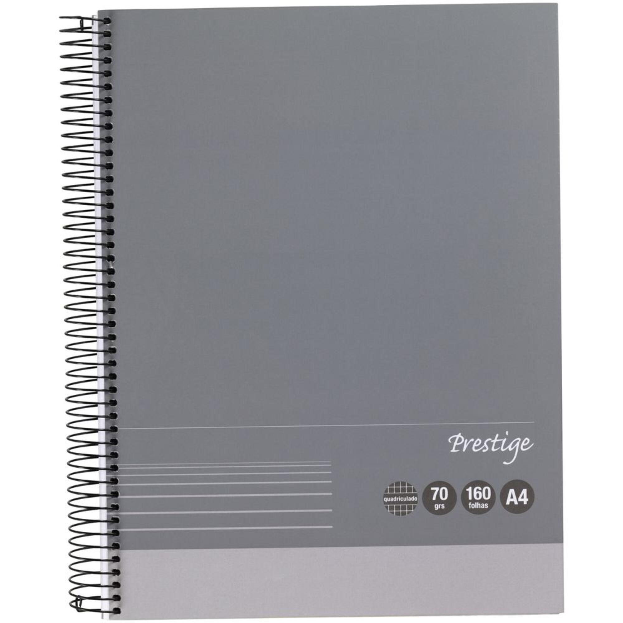 Staples Caderno com Espiral, A5, 7 x 7 mm, 40 Folhas, Quadriculado