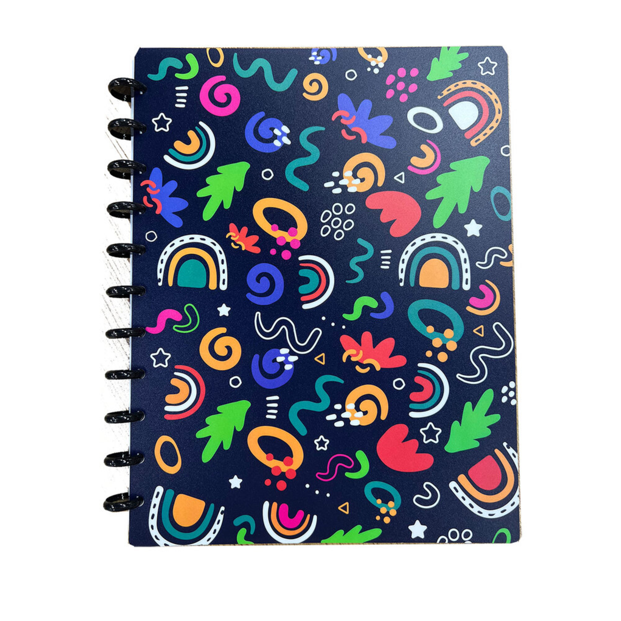 M By Staples ARC Caderno Inteligente Fantasia A4 60 Folhas Pautado 
