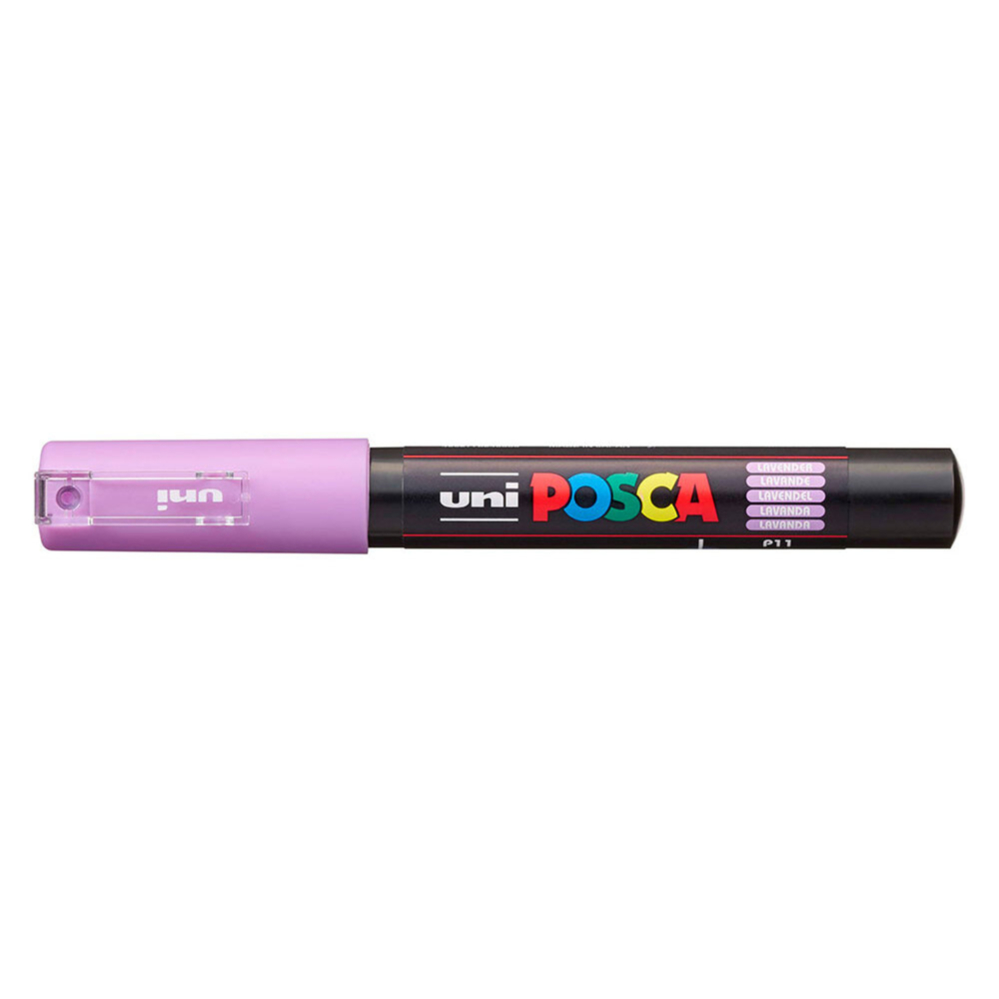 POSCA Marcador PC-1M, Ponta Bala Extrafina de 0,7 - 1 mm, Lavanda
