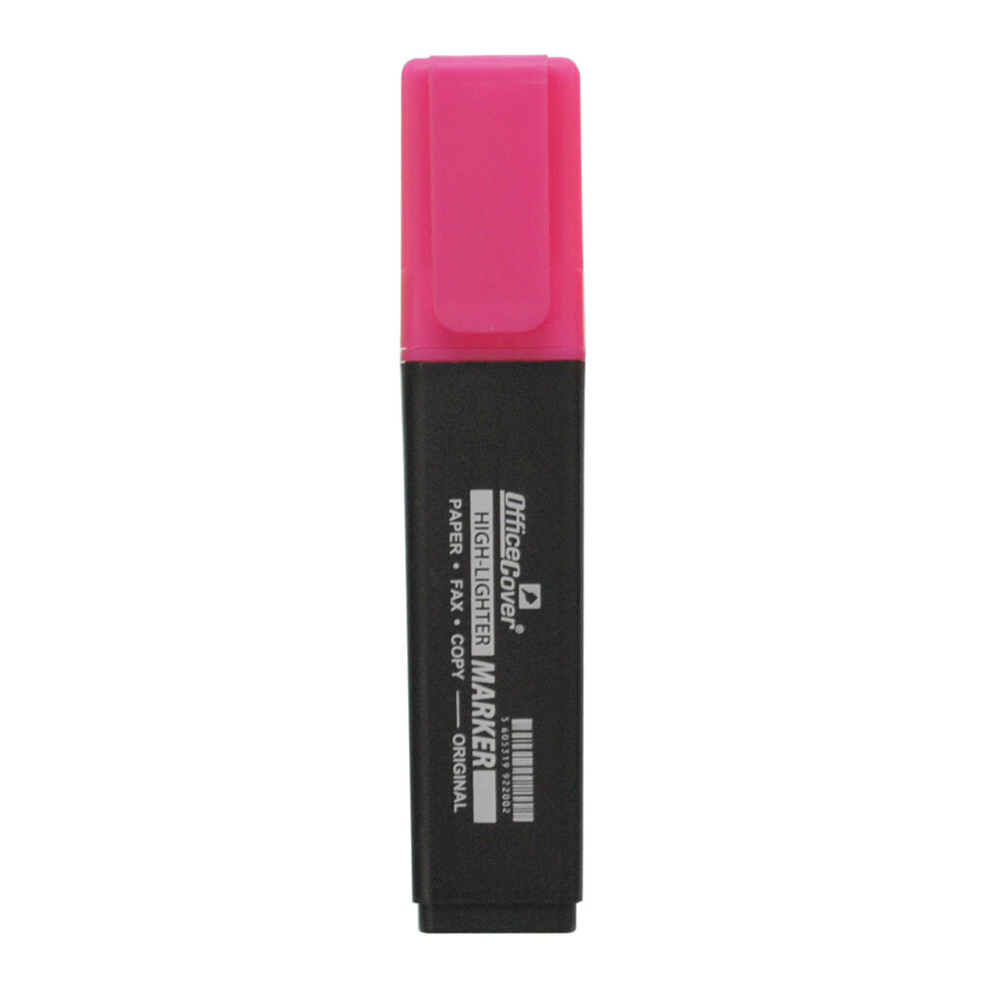 REYMON Marcador Fluorescente HL92, Ponta Biselada, Rosa