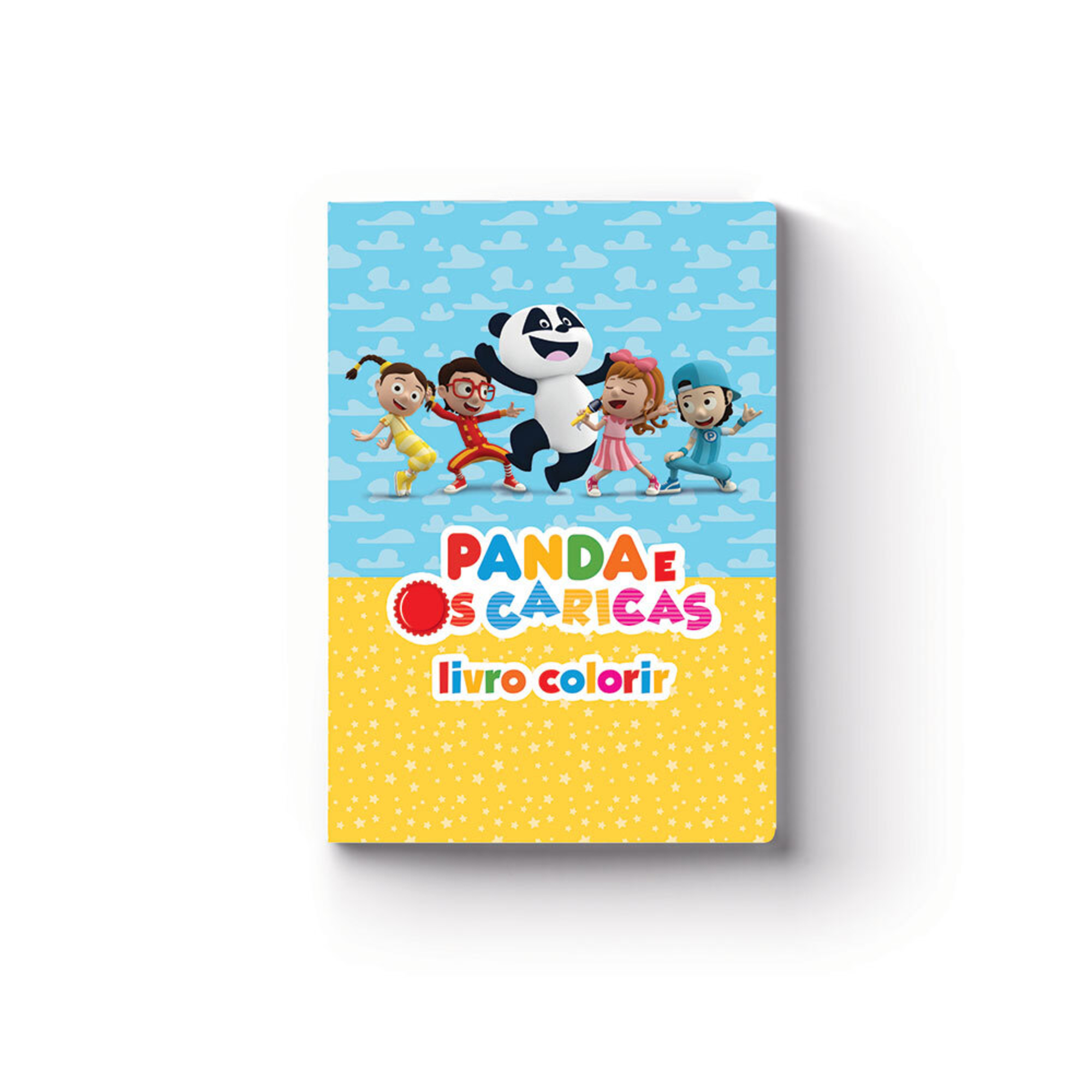 PANDA E OS CARICAS Livro para Colorir, A4, 20 Folhas - 802431 em