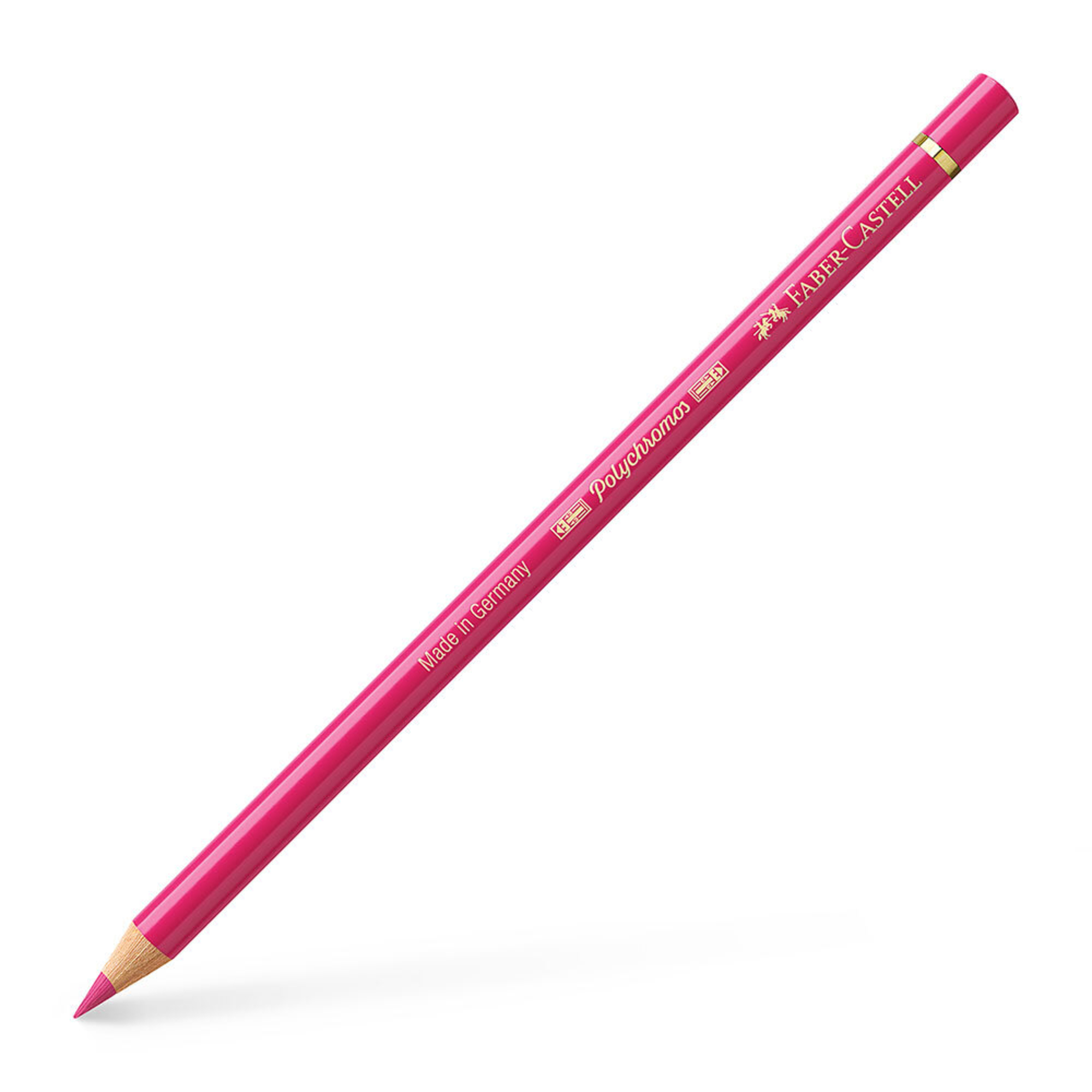 FABER-CASTELL Lápis de Cor Polychromos, Rosa Carmin (124)